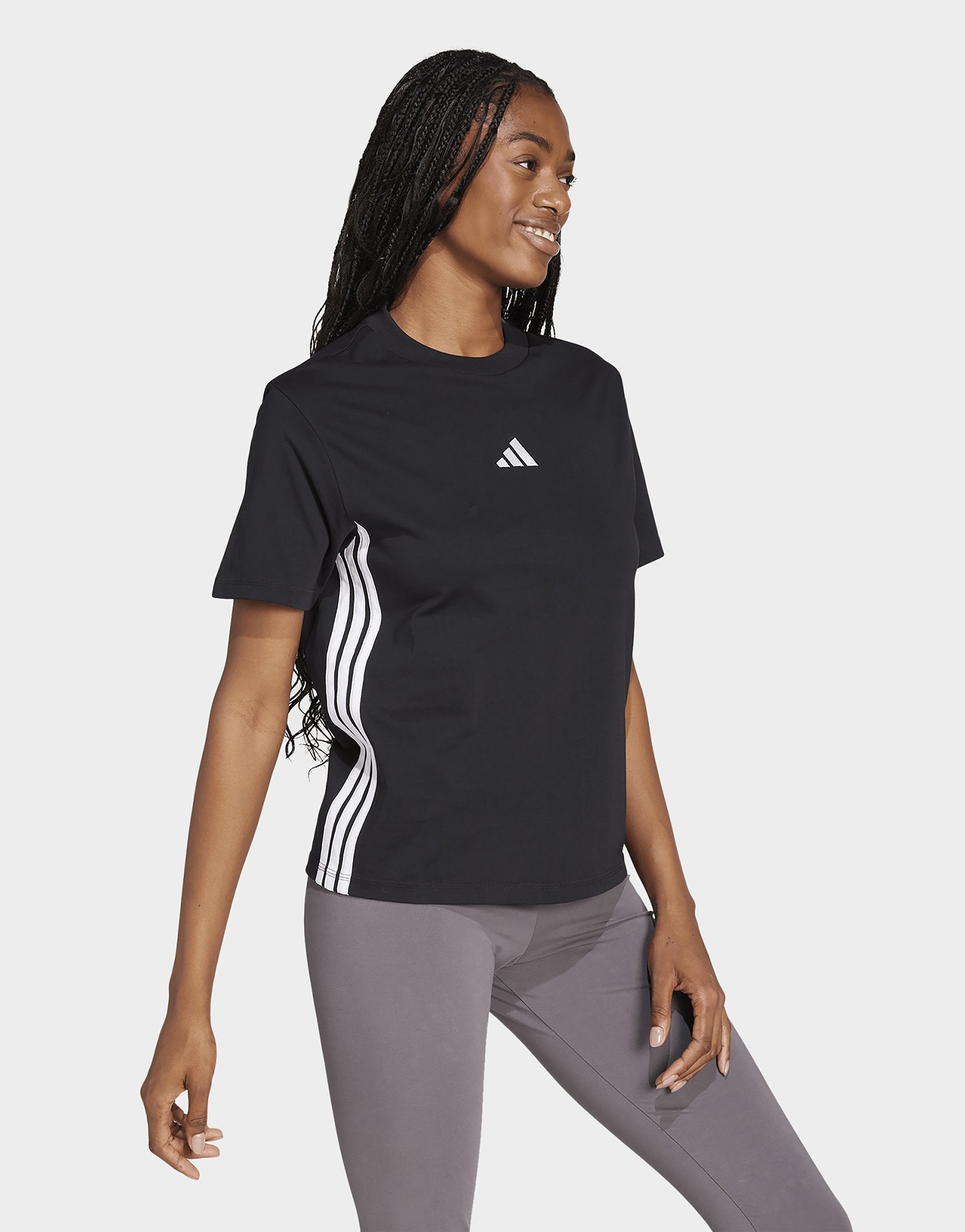 adidas Essentials 3-streifen Cotton T-shirt
