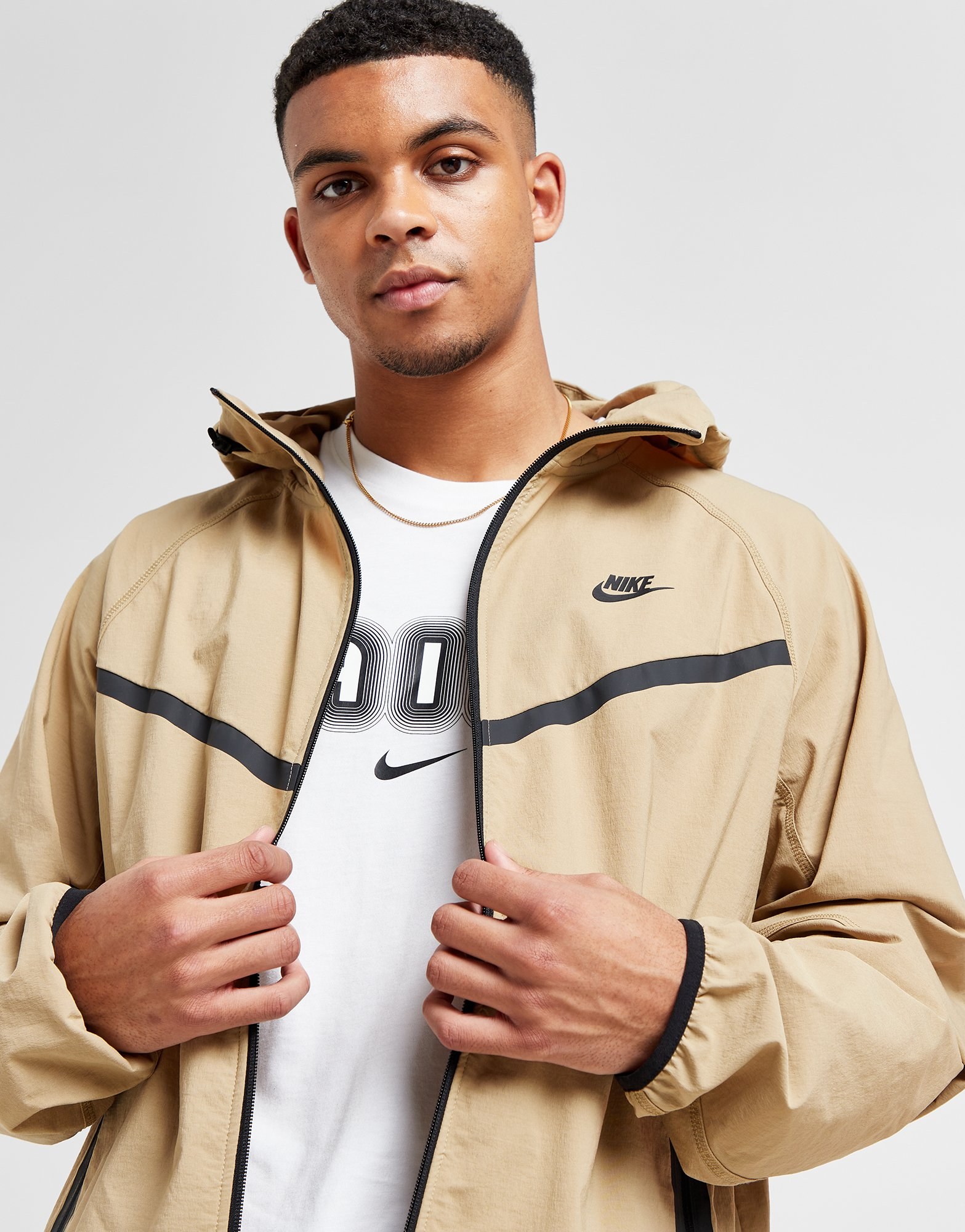 Nike Tech Woven Full Zip Hooded Jacke