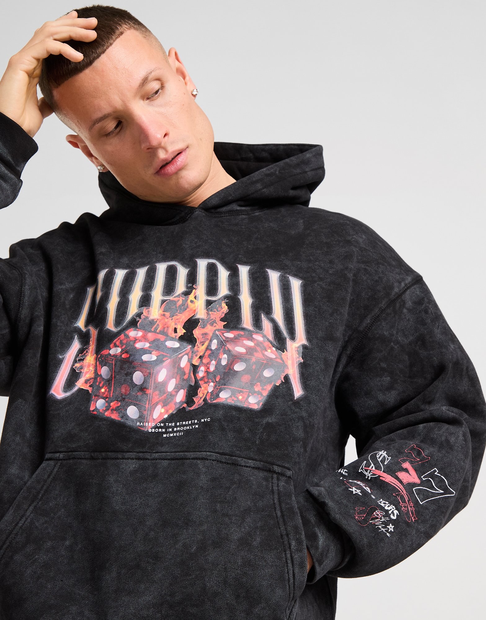 Supply & Demand Fire Dice Hoodie