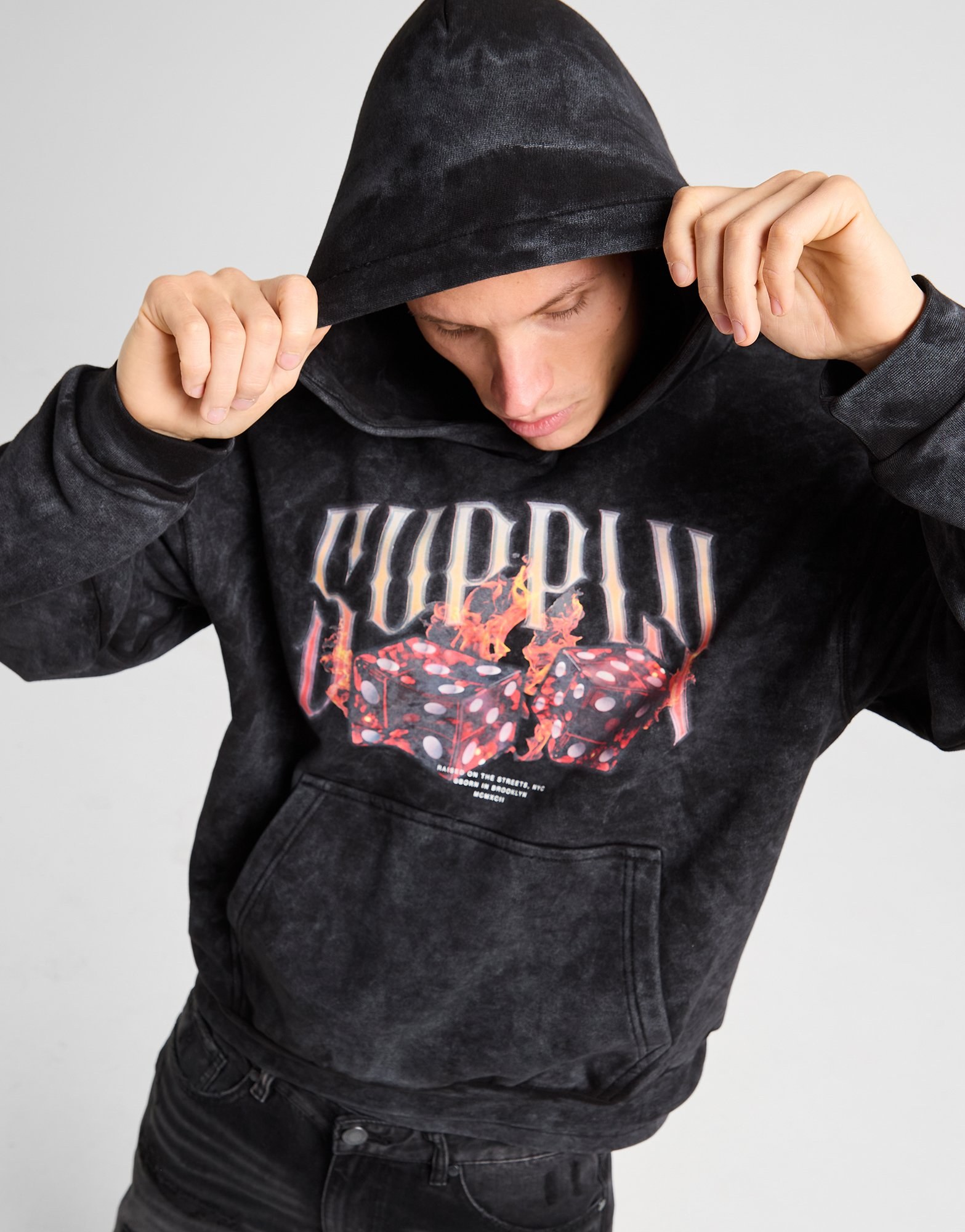 Supply & Demand Fire Dice Hoodie