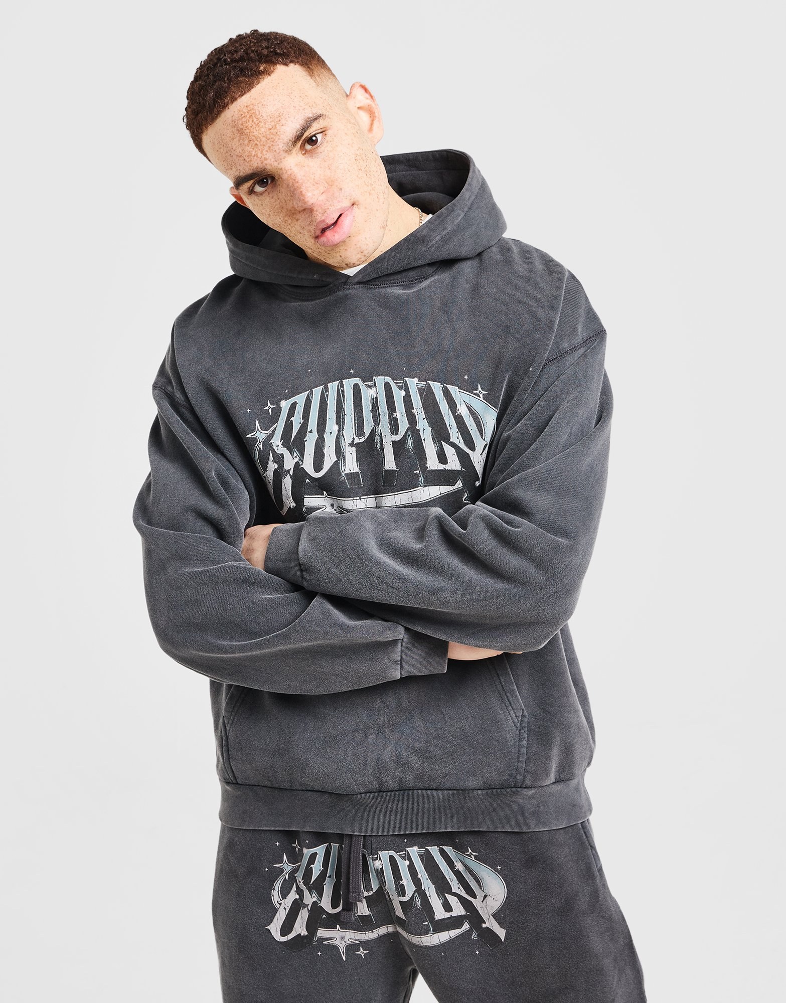 Supply & Demand Chrome Star Hoodie