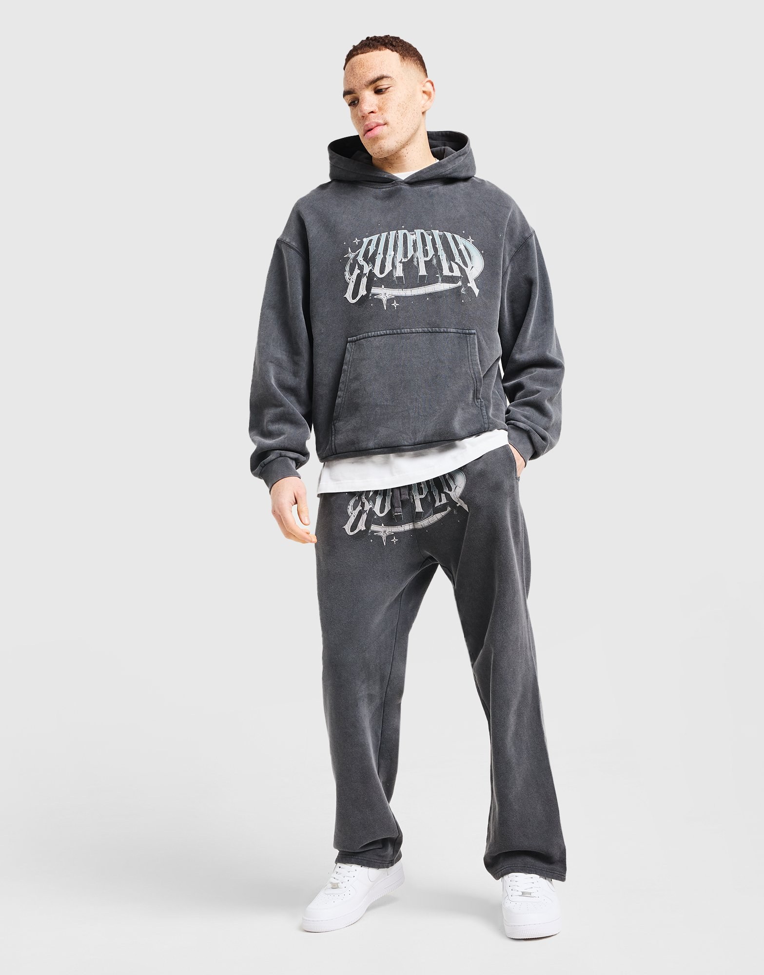 Supply & Demand Chrome Star Hoodie