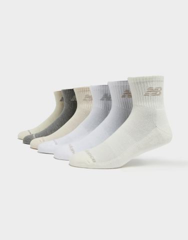 New Balance 6-Pack Everyday Quarter Socks