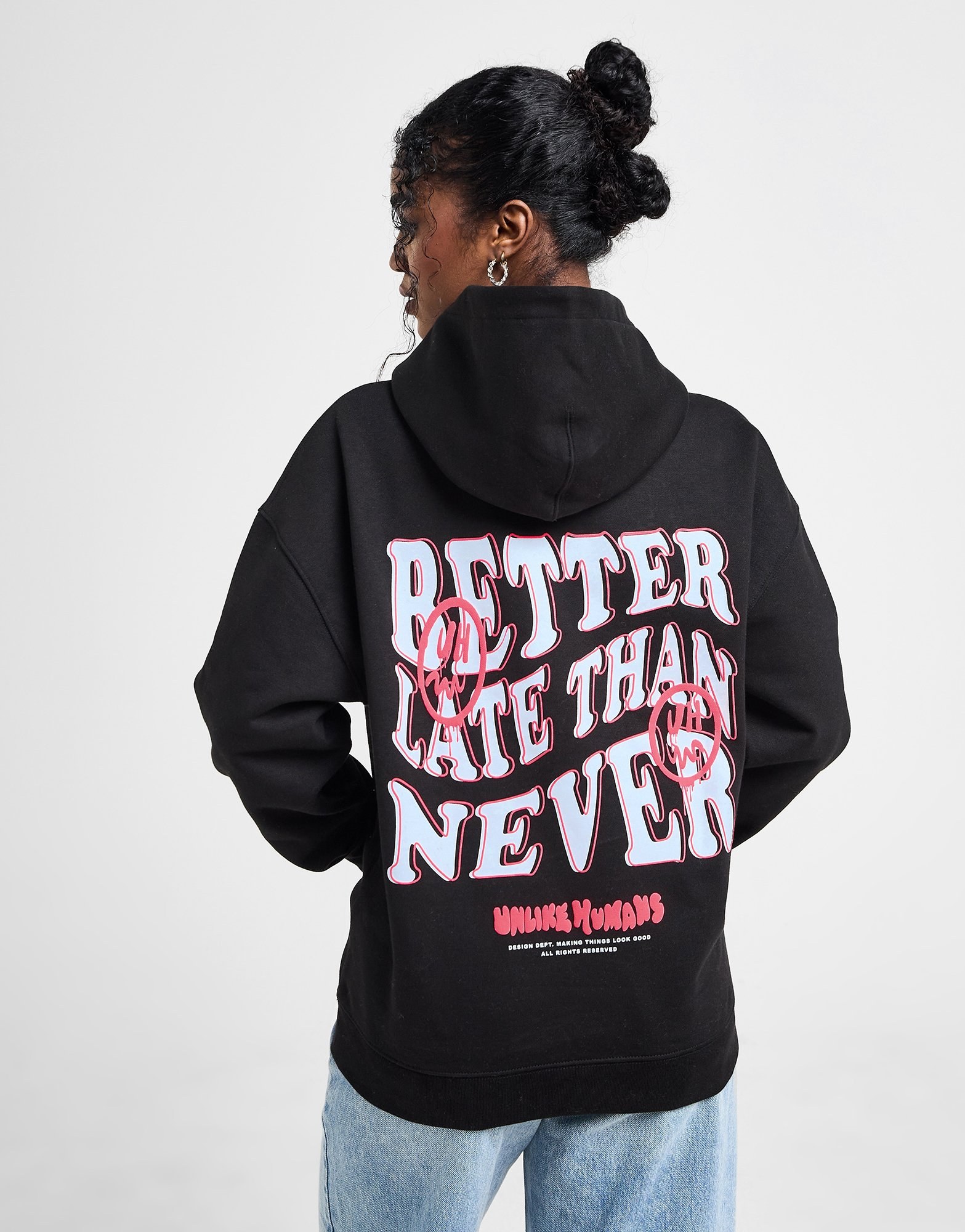 Unlike Humans Better Hoodie Damen