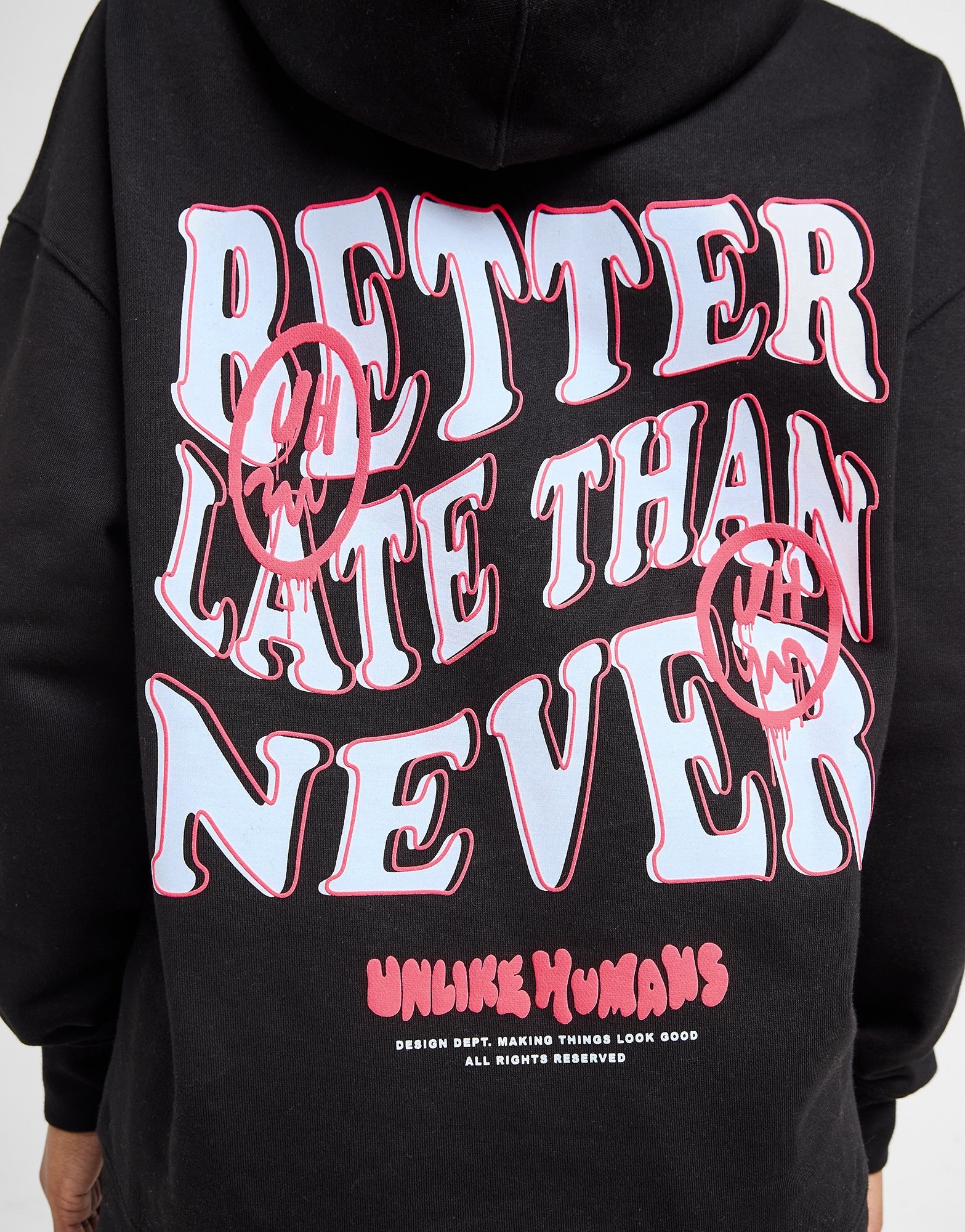 Unlike Humans Better Hoodie Damen