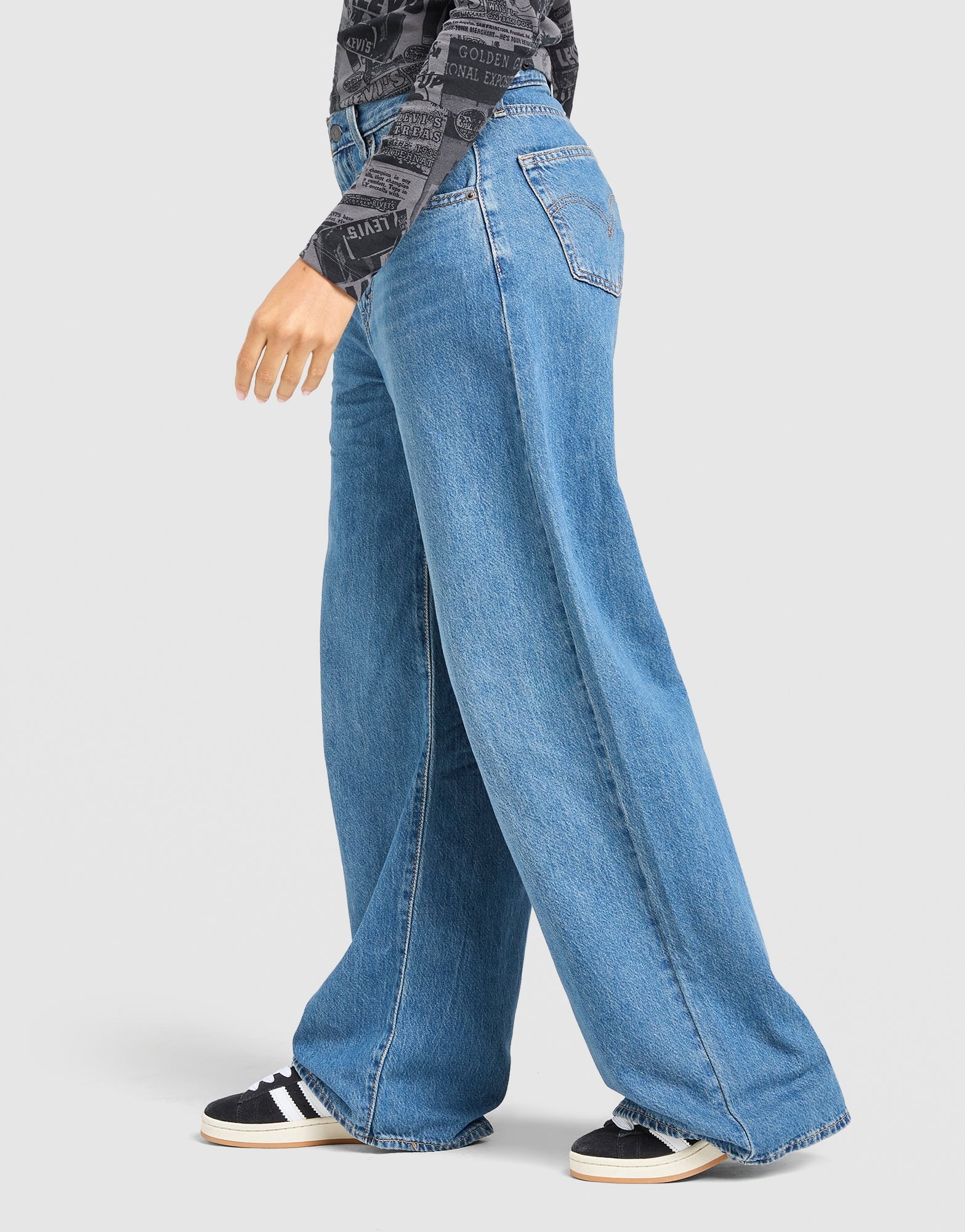 LEVI'S Cinch Baggy Jeans Damen