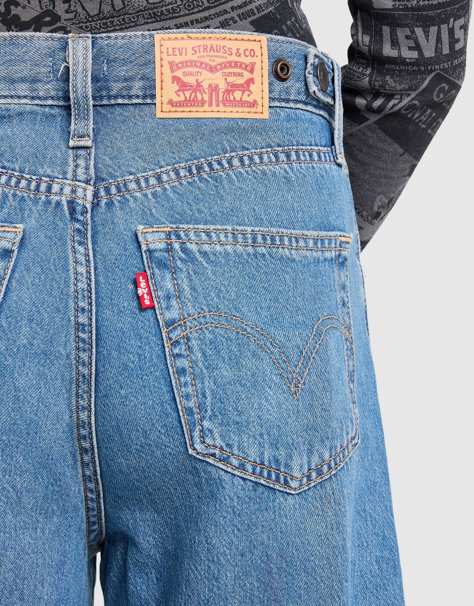 LEVI'S Cinch Baggy Jeans Damen