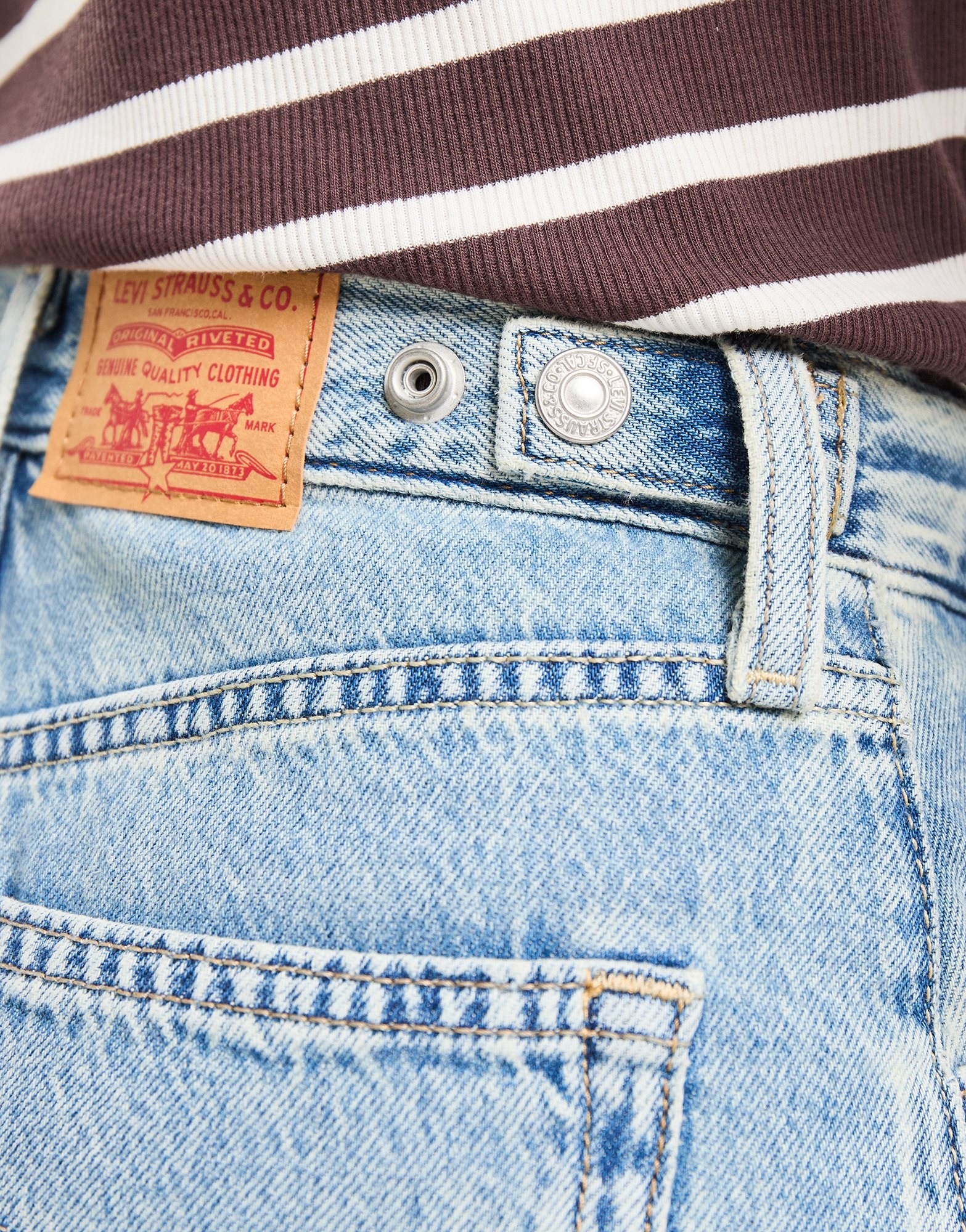 LEVI'S Cinch Baggy Jeans Damen