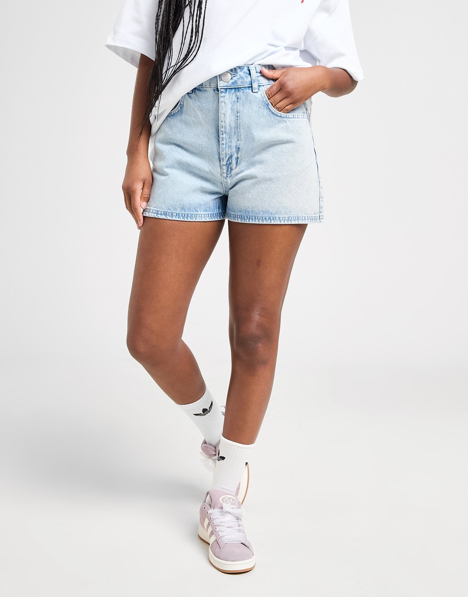 Unlike Humans High-Rise Mom Shorts Damen