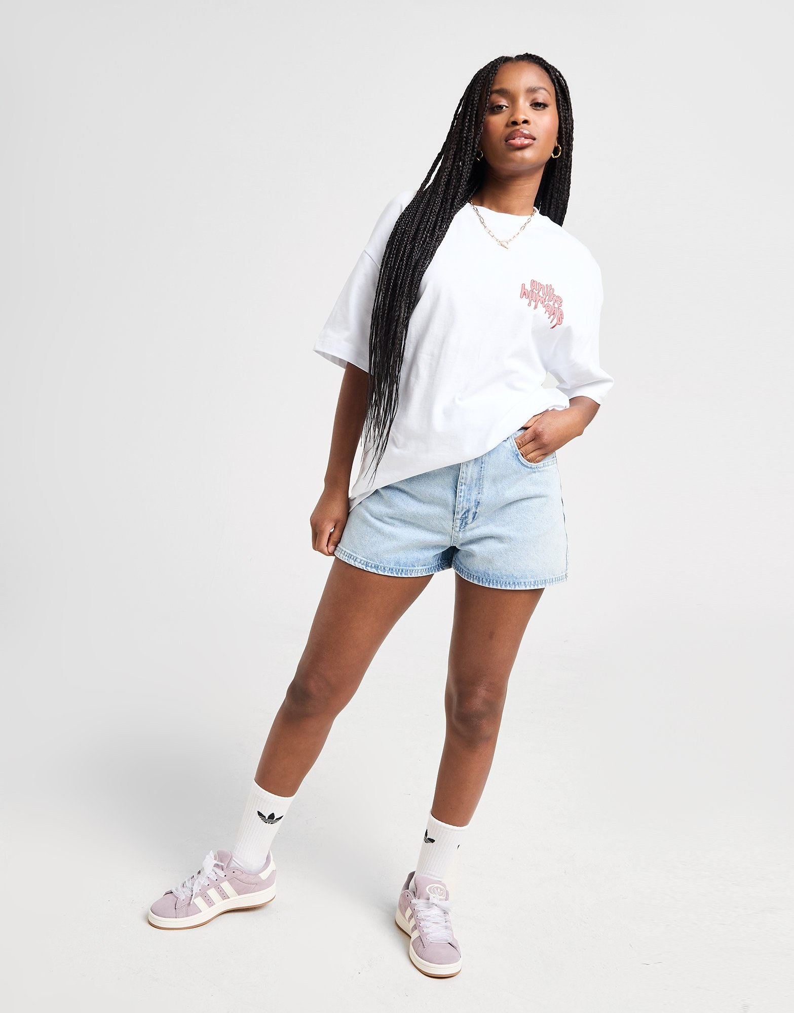 Unlike Humans High-Rise Mom Shorts Damen