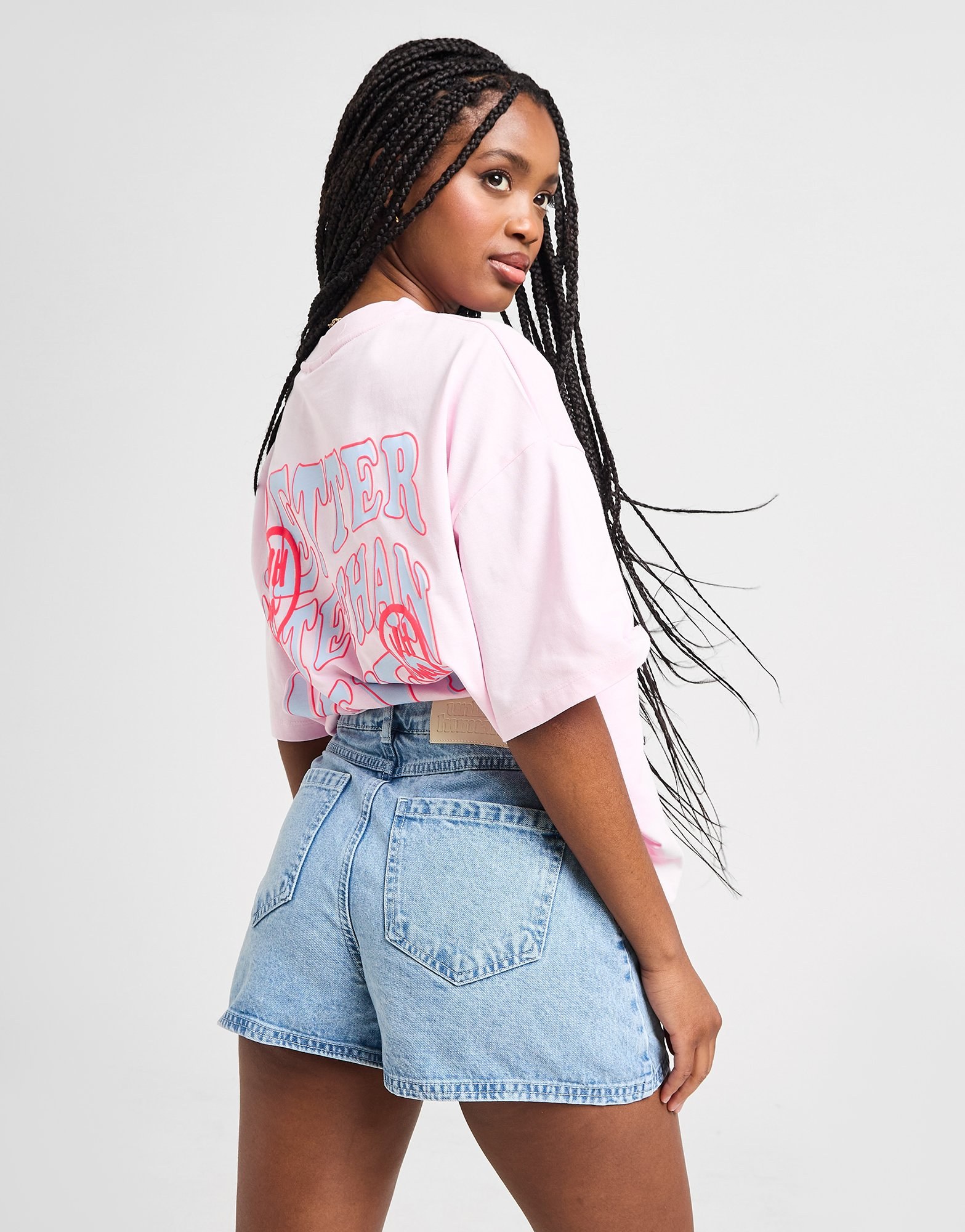 Unlike Humans High-Rise Mom Shorts Damen