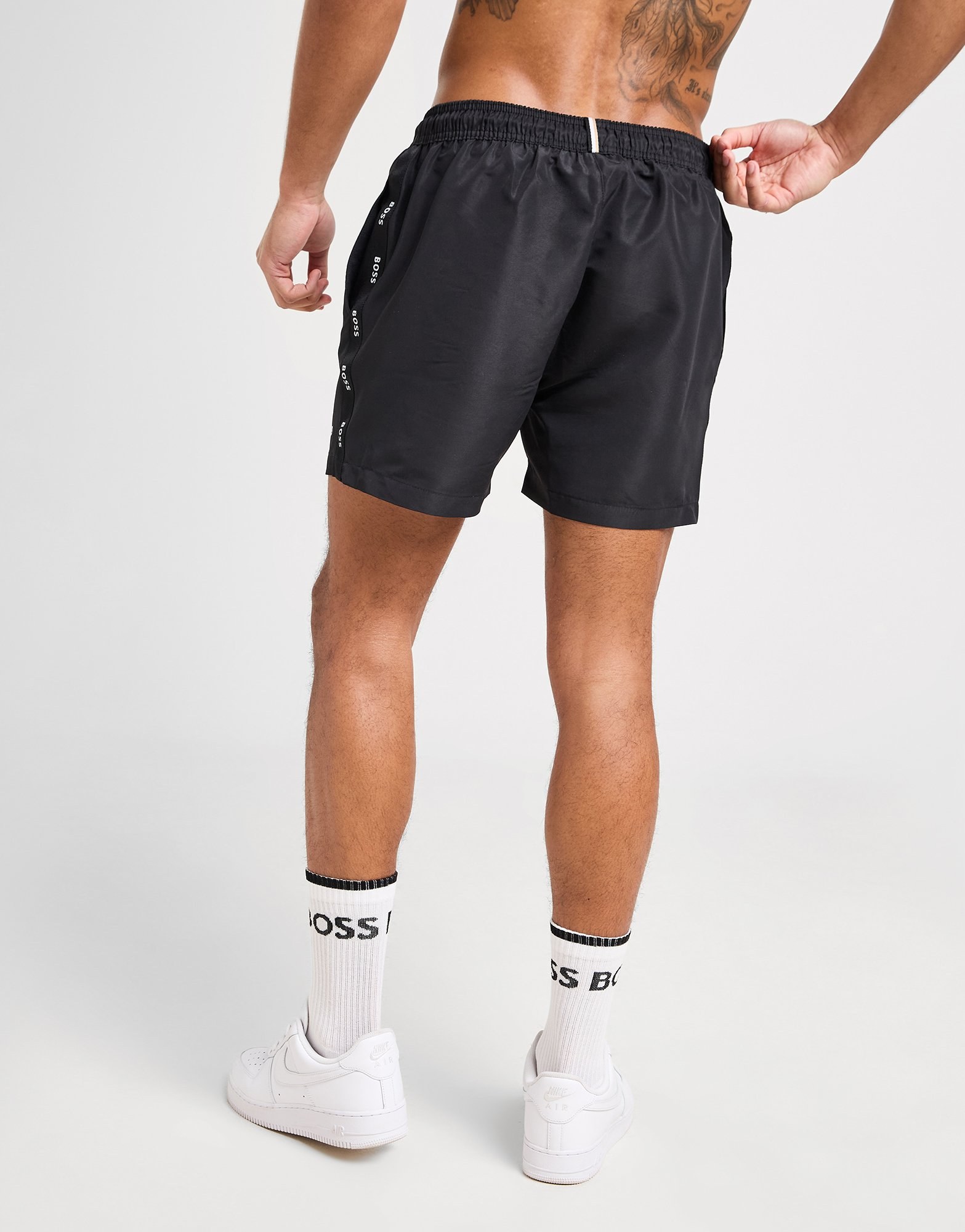 BOSS Repeat Tape Badeshorts