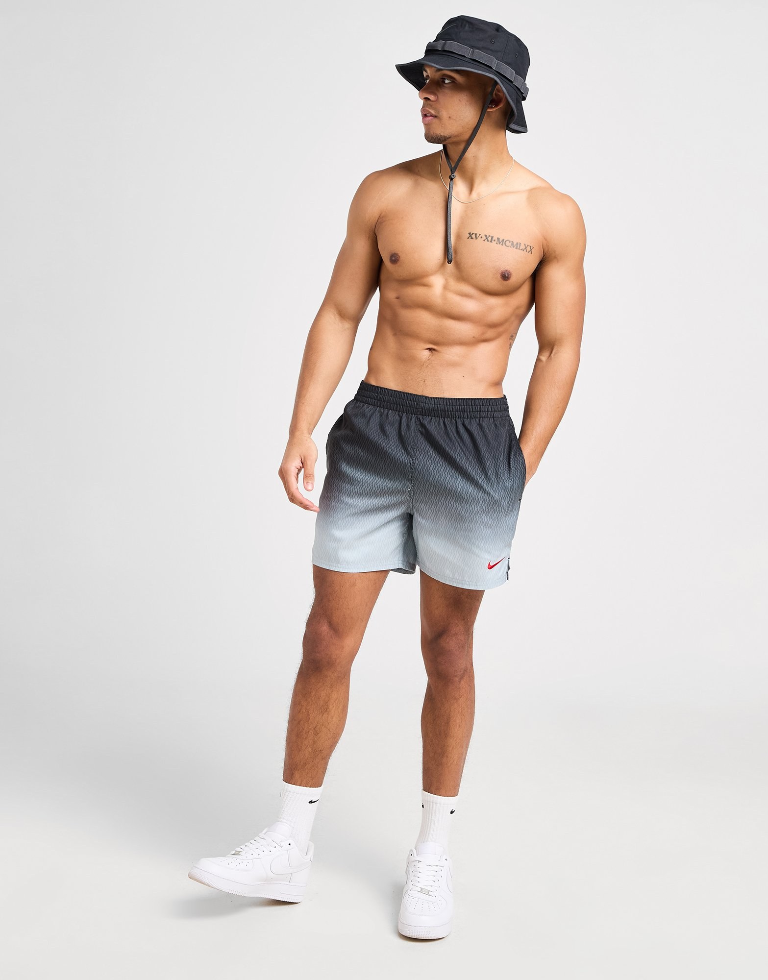 Nike All Over Print Fade Badeshorts