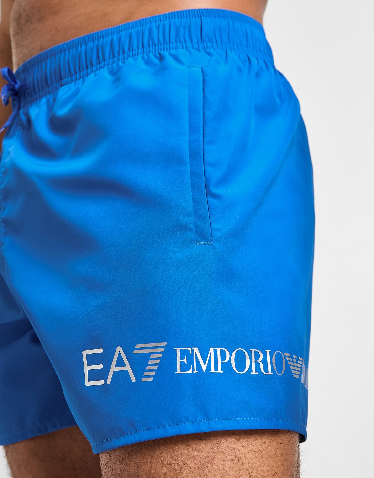 EA7 Emporio Armani Text Logo Badeshorts