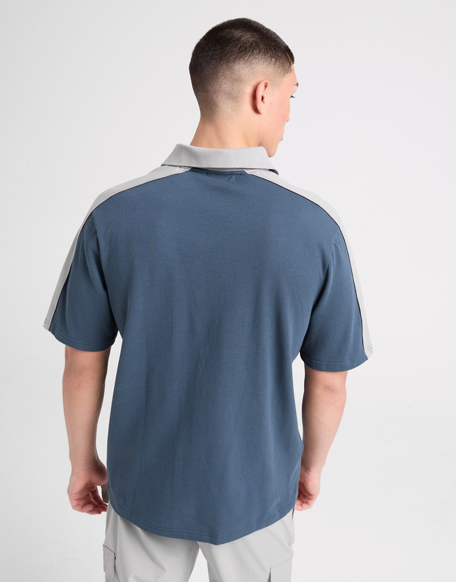 Red Run Activewear Zip Poloshirt