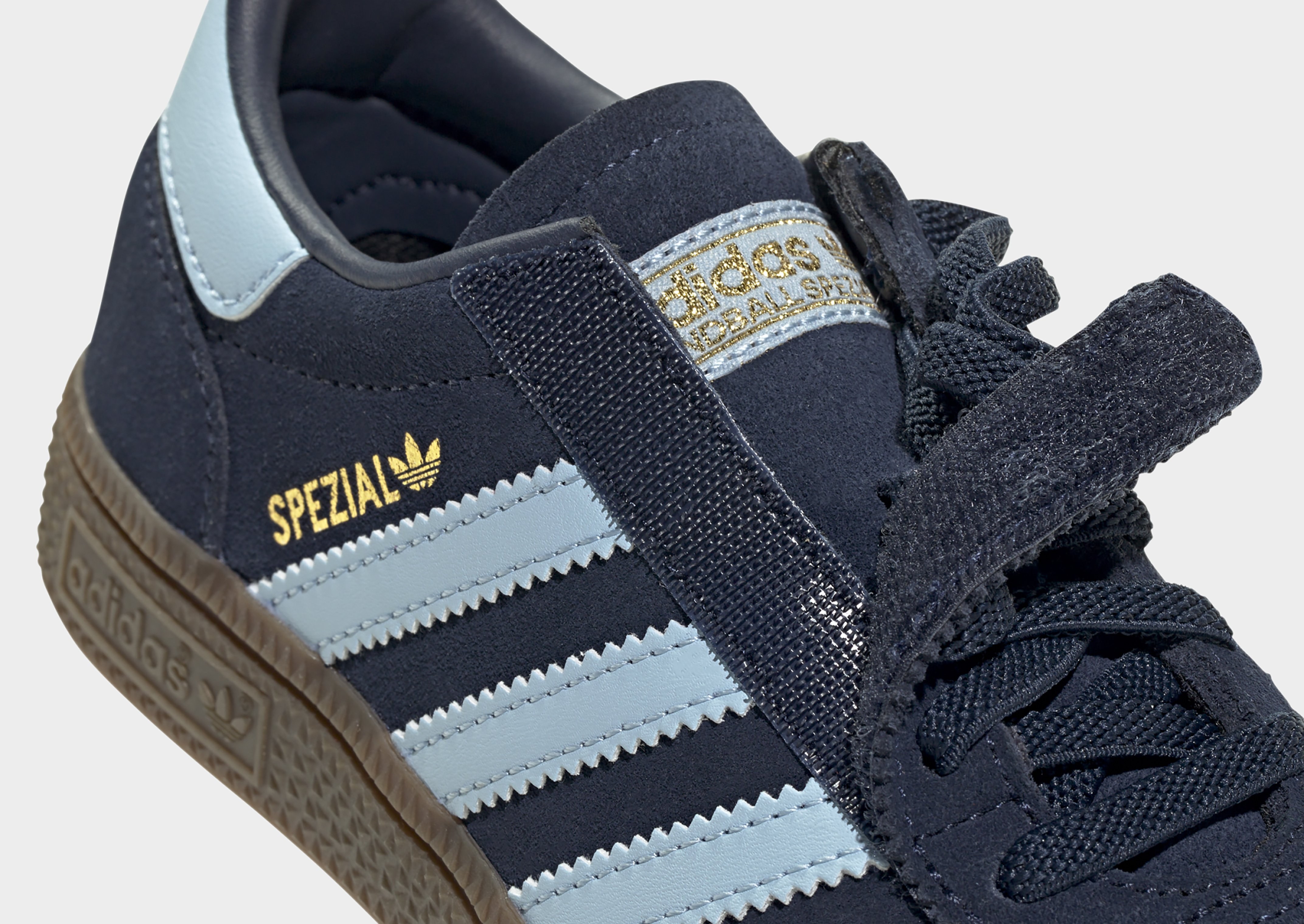 adidas Handball Spezial Kids Schuh, Komfortverschluss, Elastische Schnürsenkel