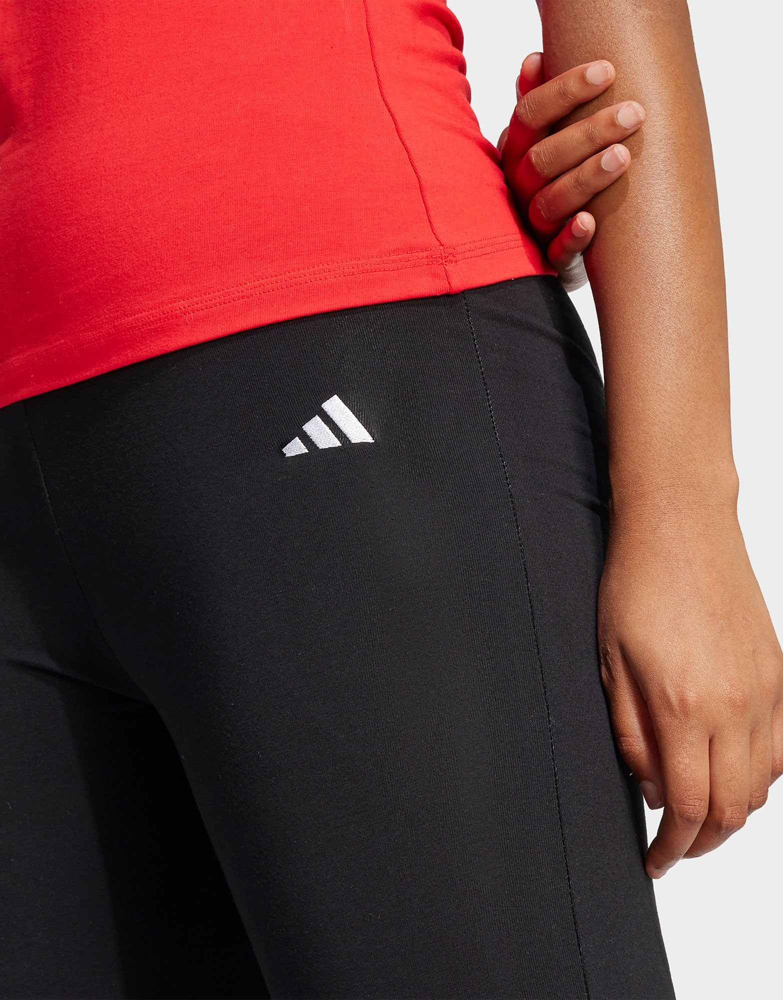 adidas Essentials Small Logo Flared Leggings
