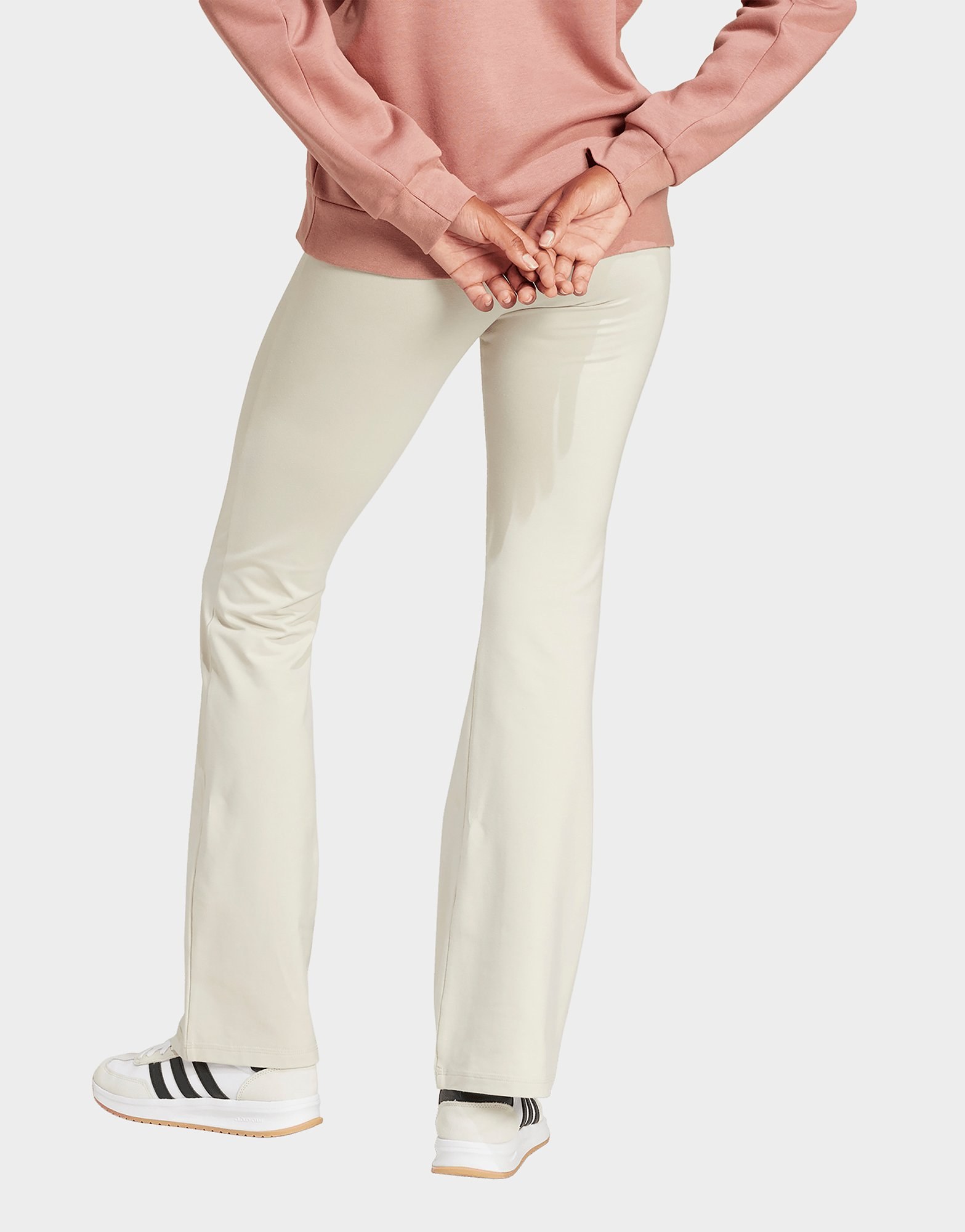 adidas Essentials Small Logo Flared Leggings