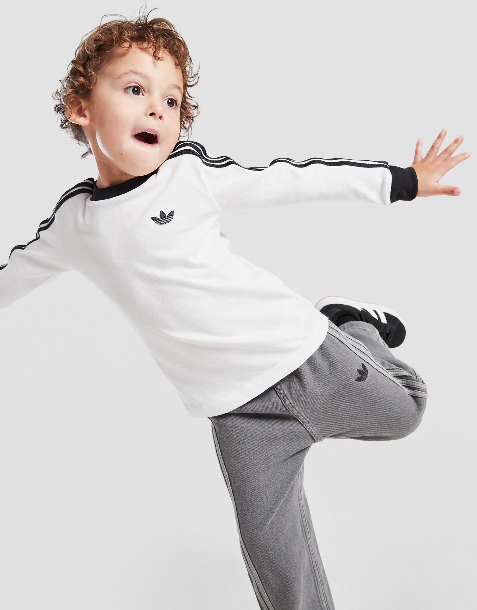 adidas Originals Denim Kids Longsleeve-Set
