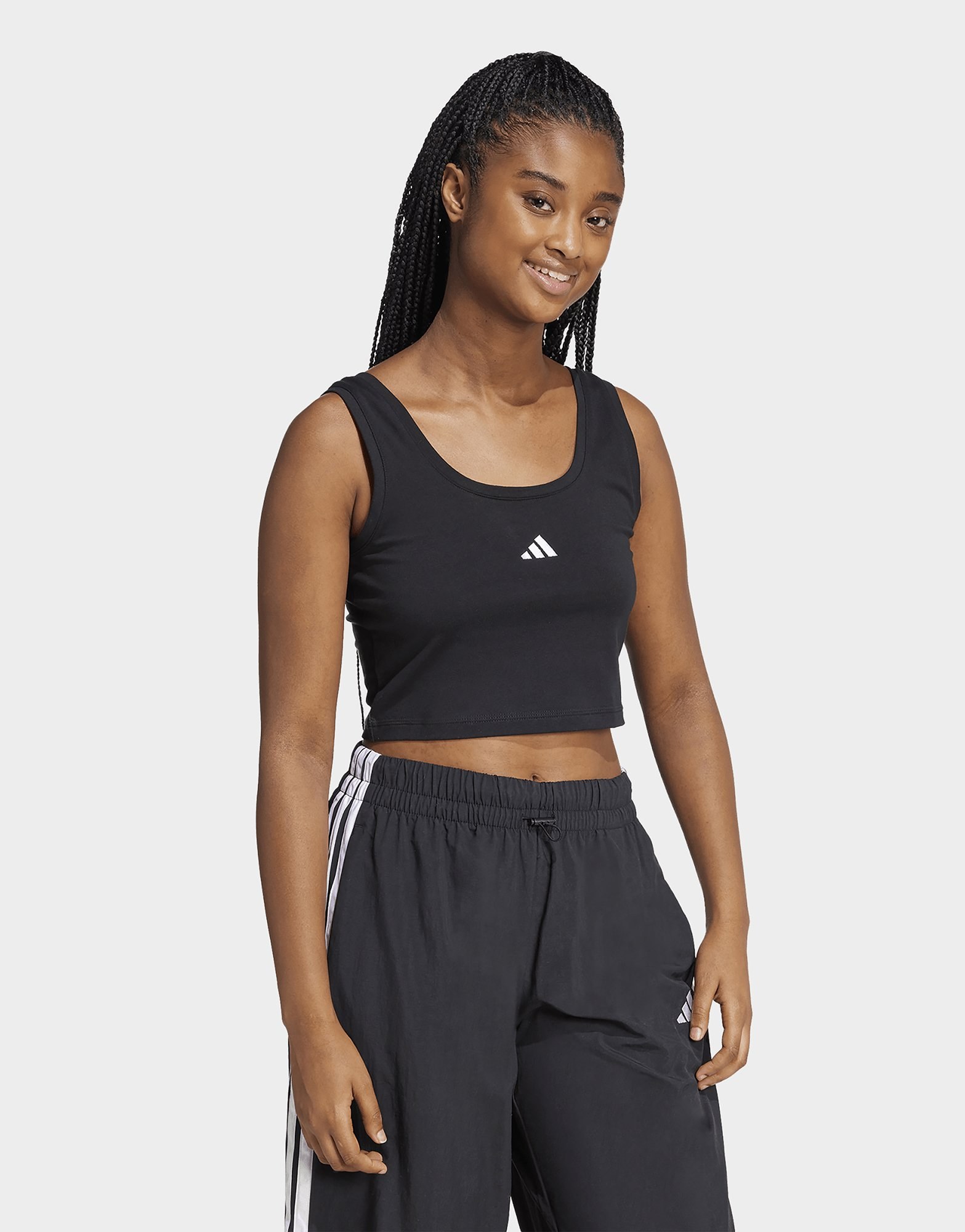 adidas Essentials Small Logo Cotton Lifestyle Tanktop
