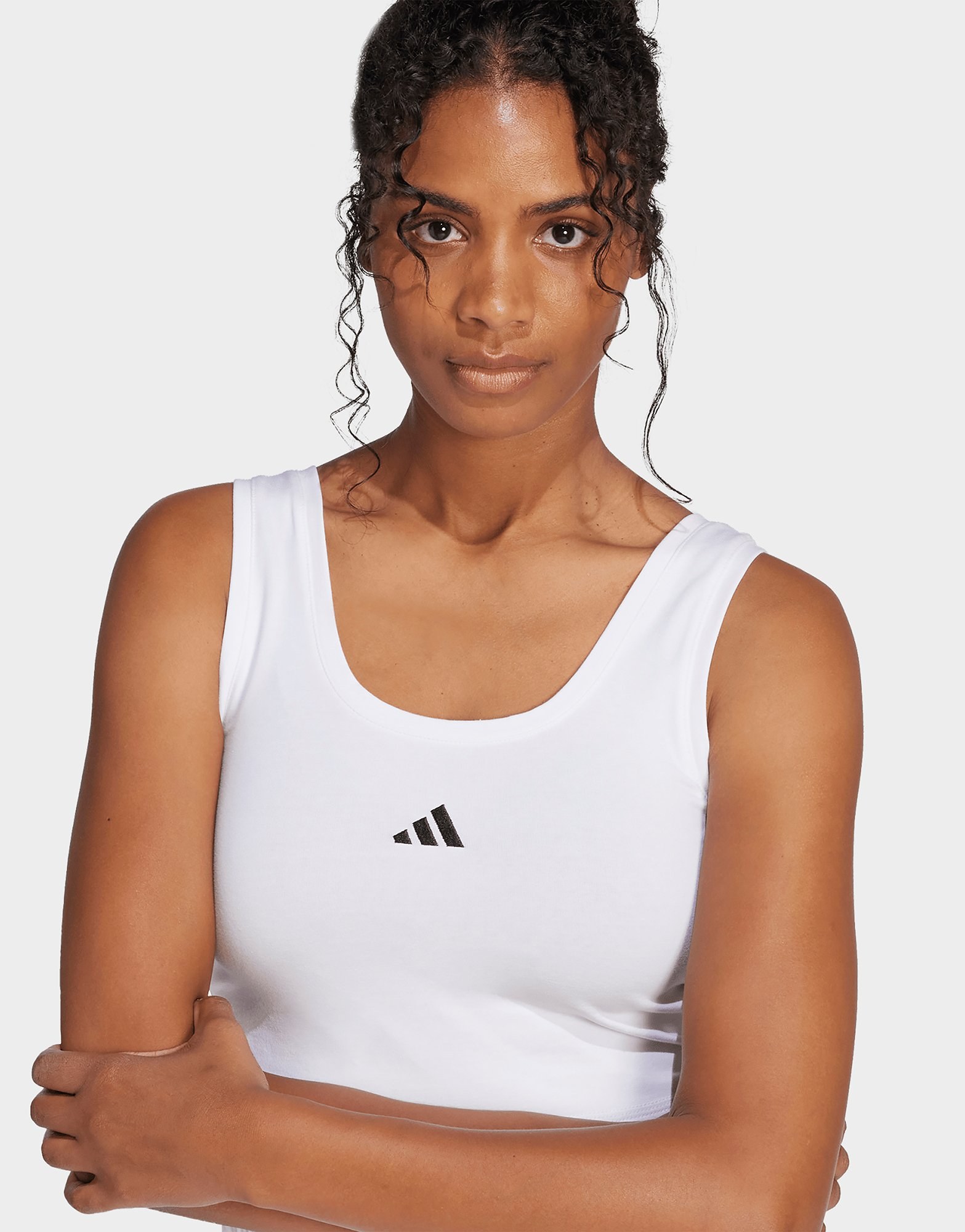 adidas Essentials Small Logo Cotton Lifestyle Tanktop