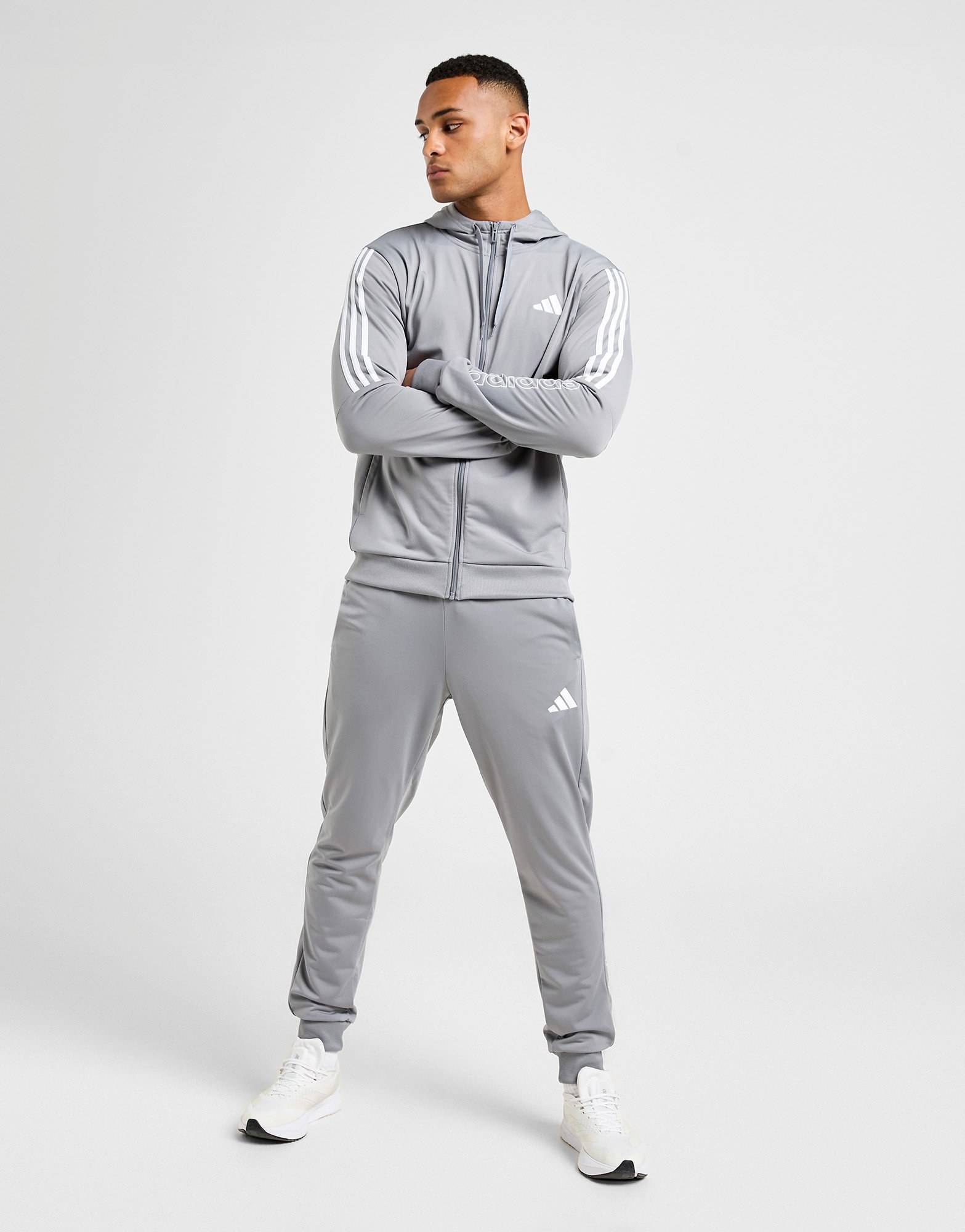 adidas Poly 3-Streifen Linear Trainingshose