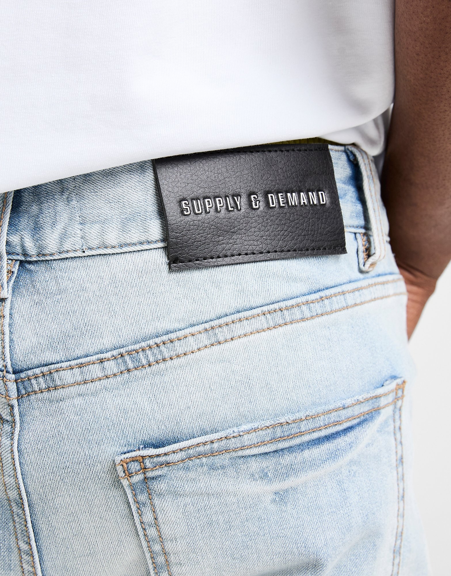 Supply & Demand Washed Core Slim Jeans