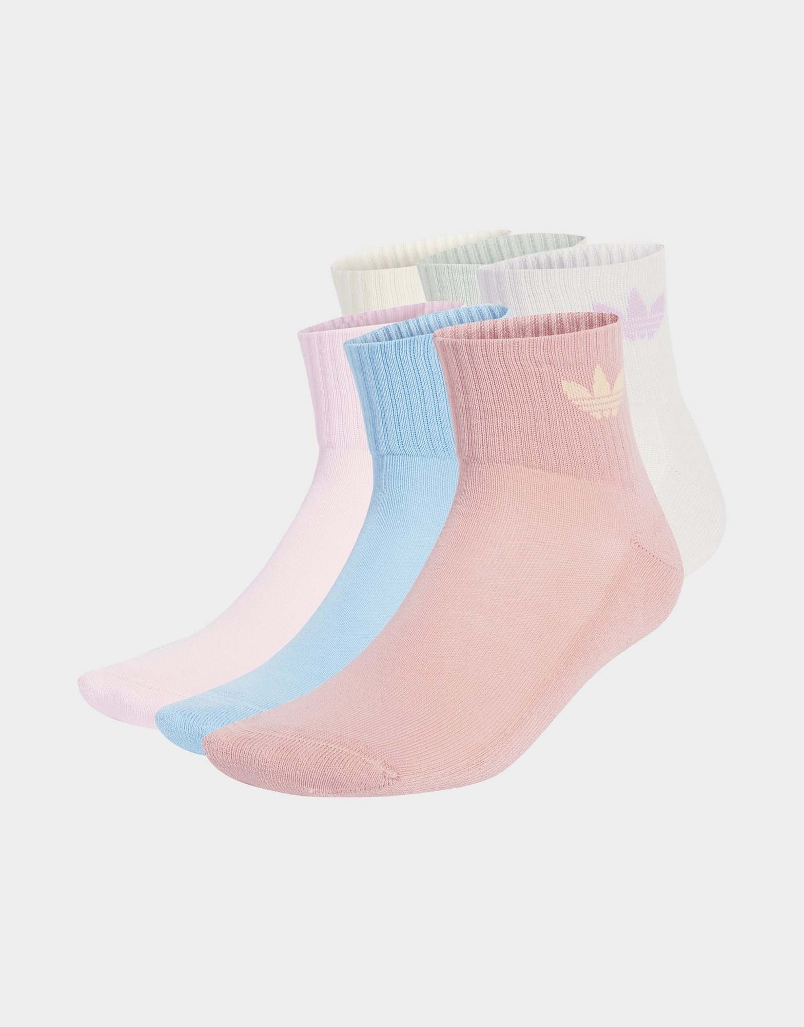 adidas Originals Mid Ankle Socken, 6 Paar