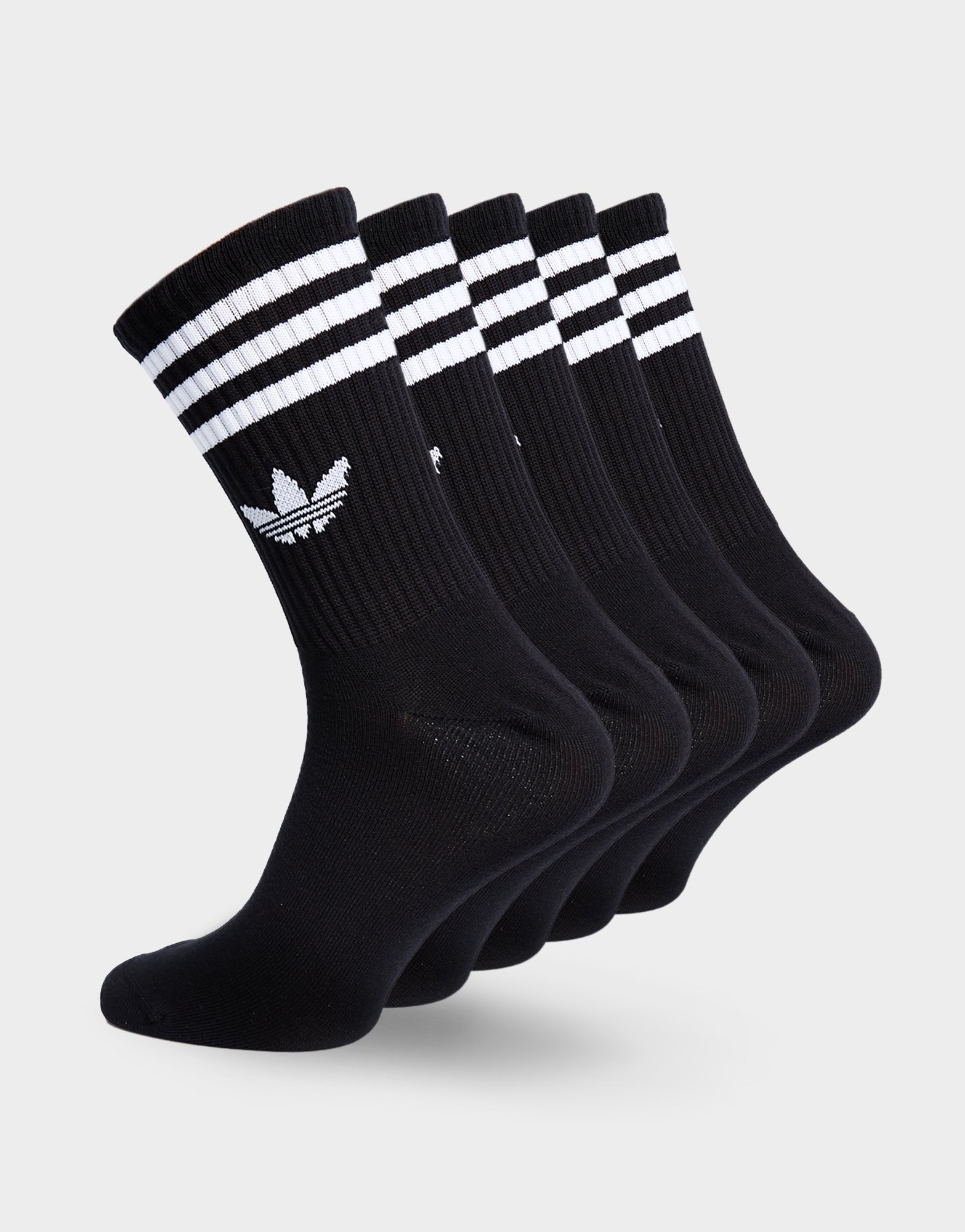 adidas 3-streifen Crew Socken, 6 Paar