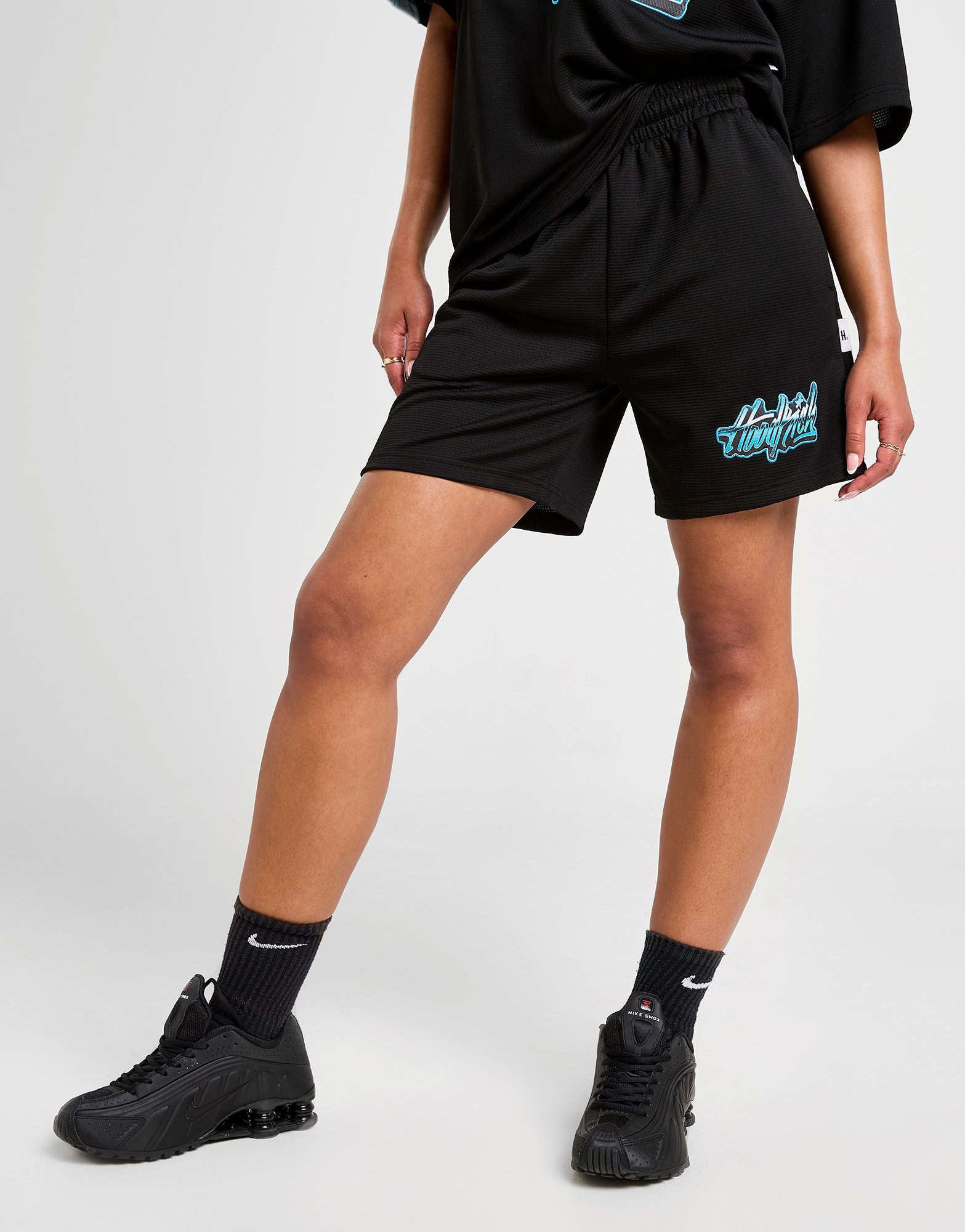 Hoodrich Erupt Poly Shorts Damen