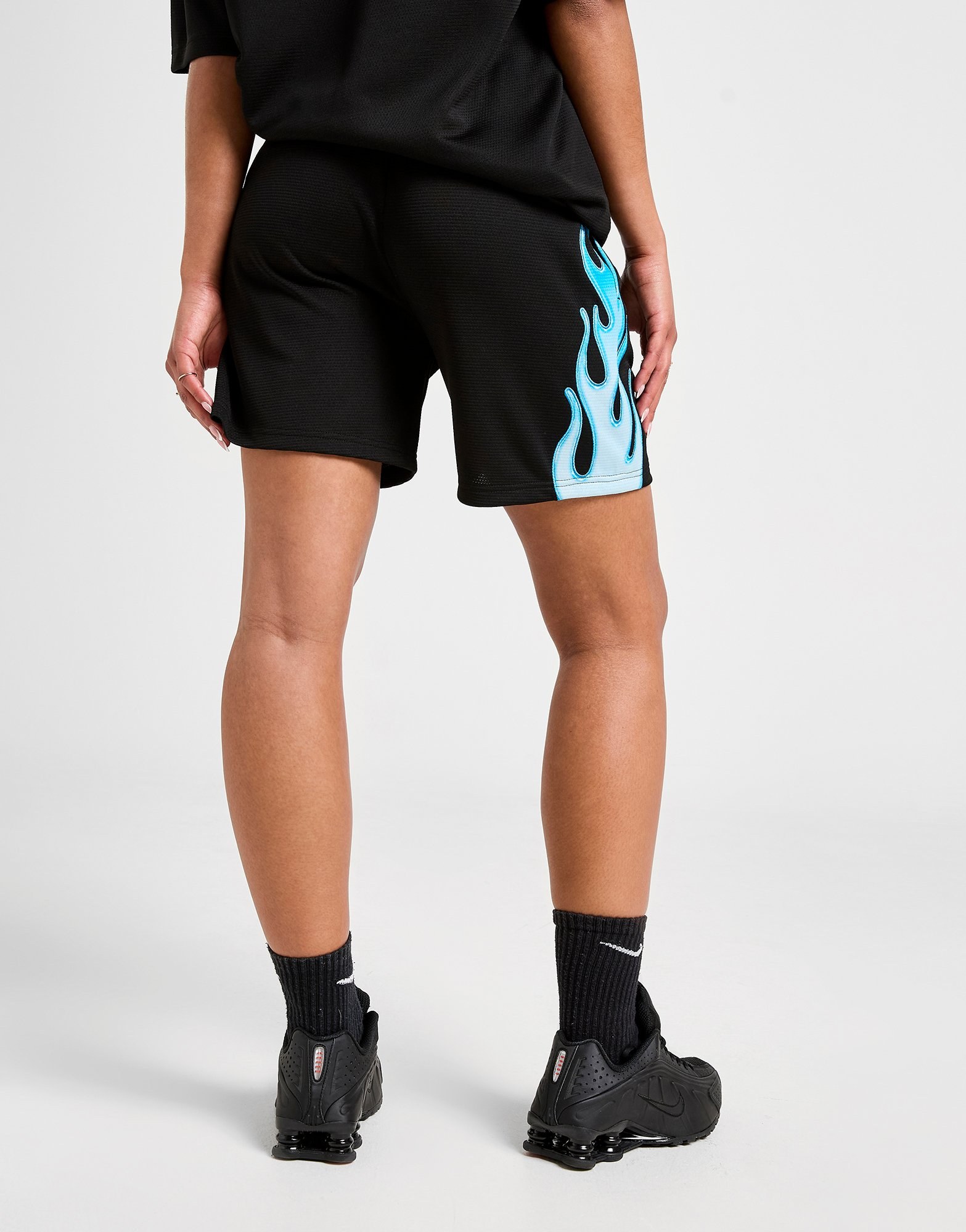 Hoodrich Erupt Poly Shorts Damen