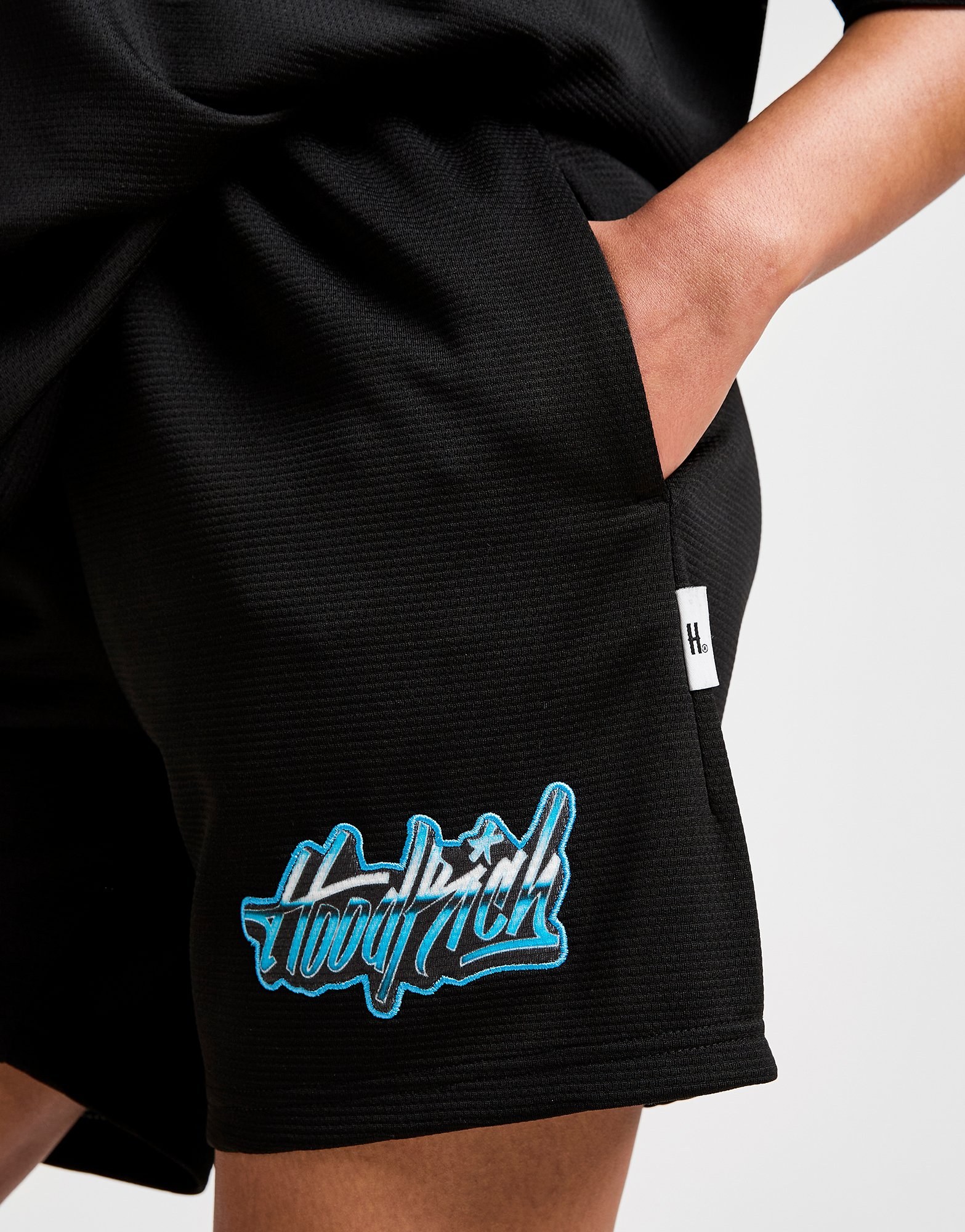 Hoodrich Erupt Poly Shorts Damen