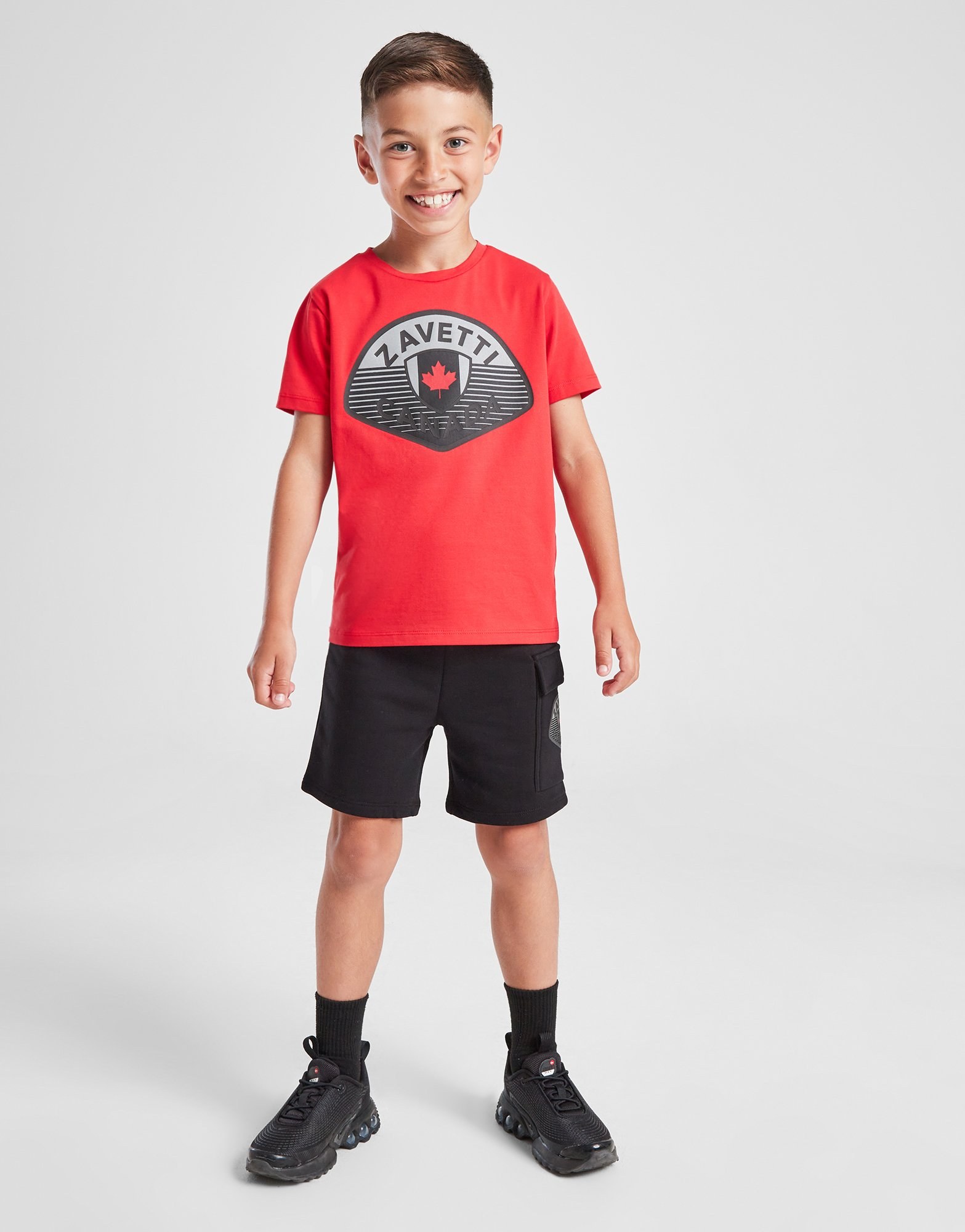Zavetti Canada Botticini Reflective T-Shirt/Shorts Set Children