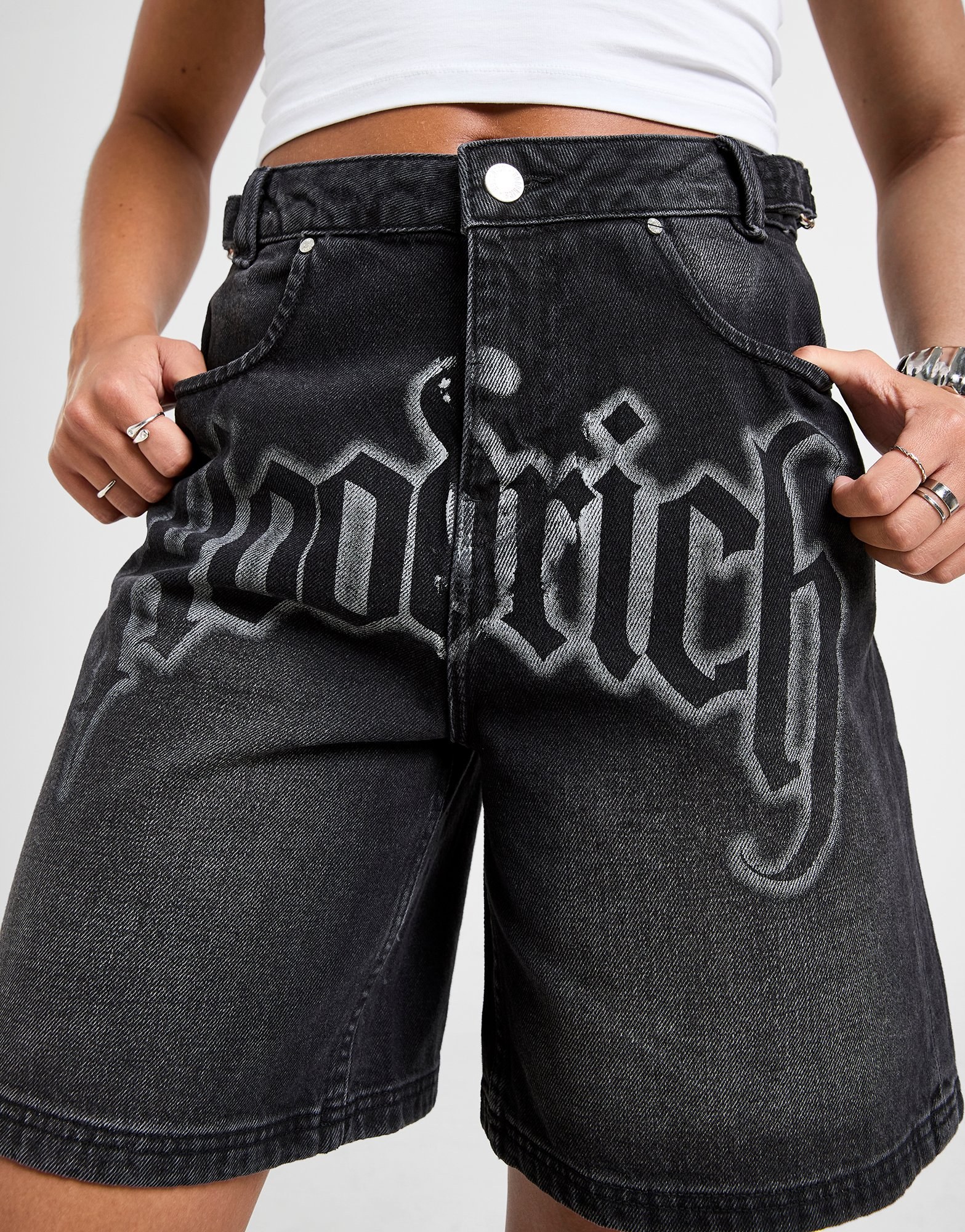 Hoodrich Totem Jorts Damen
