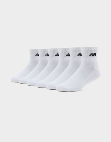 New Balance 6-Pack Quarter Socks