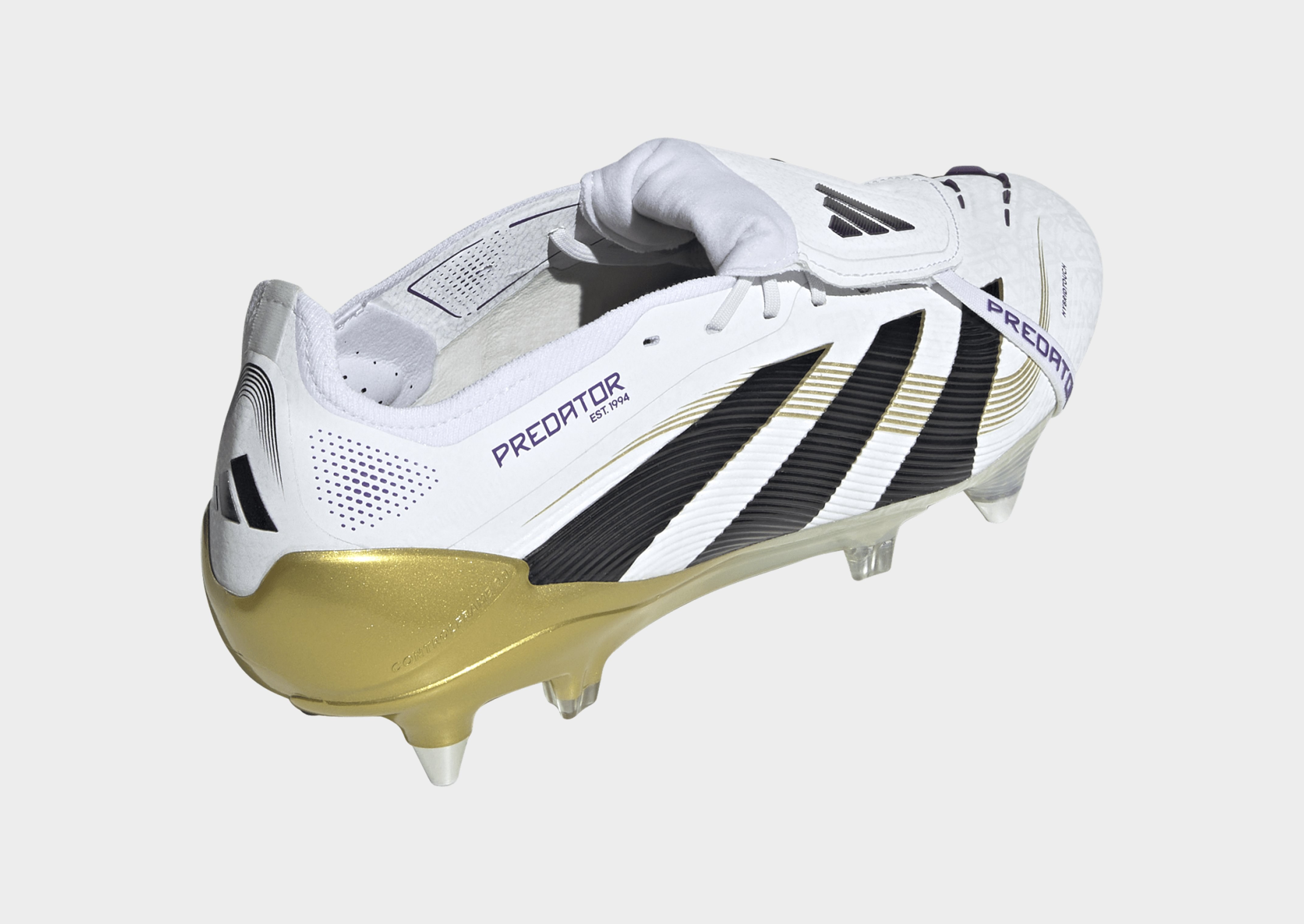 adidas Predator Elite Fußballschuh, Weiche Böden, Umschlagbare Zunge