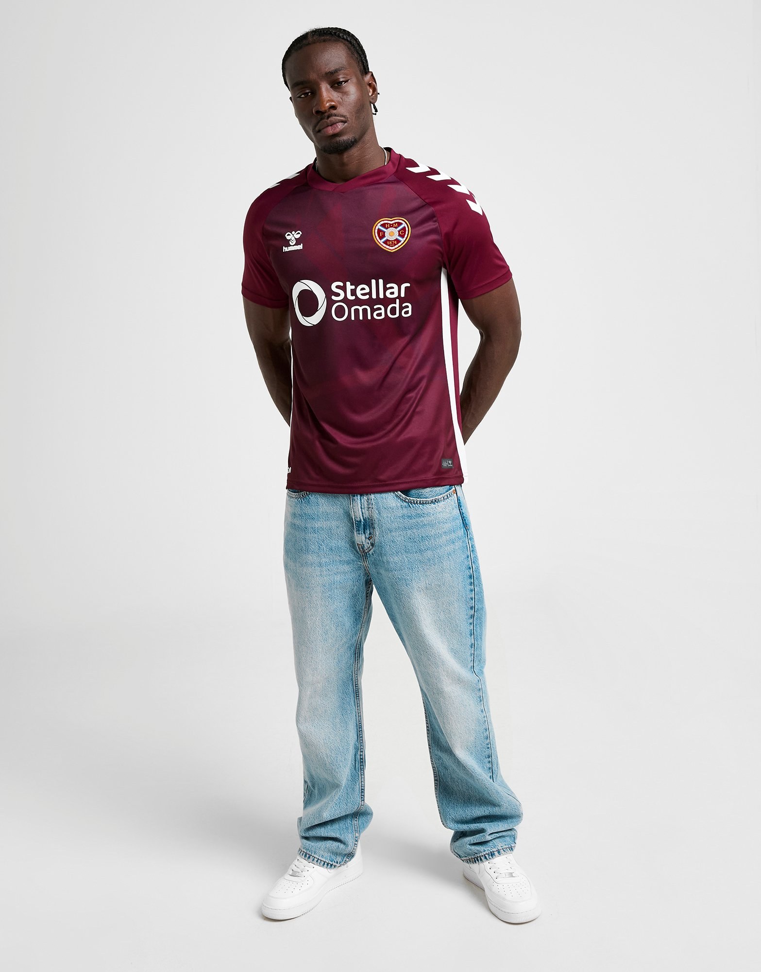 Hummel Hearts FC 2025/26 Heim Shirt