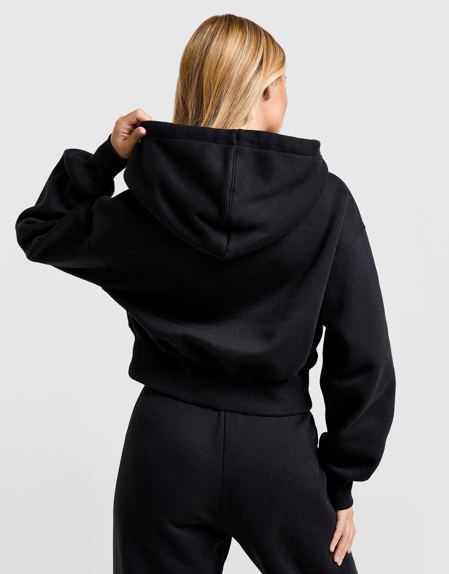 Nike Phoenix Crop Full Zip Hoodie Damen