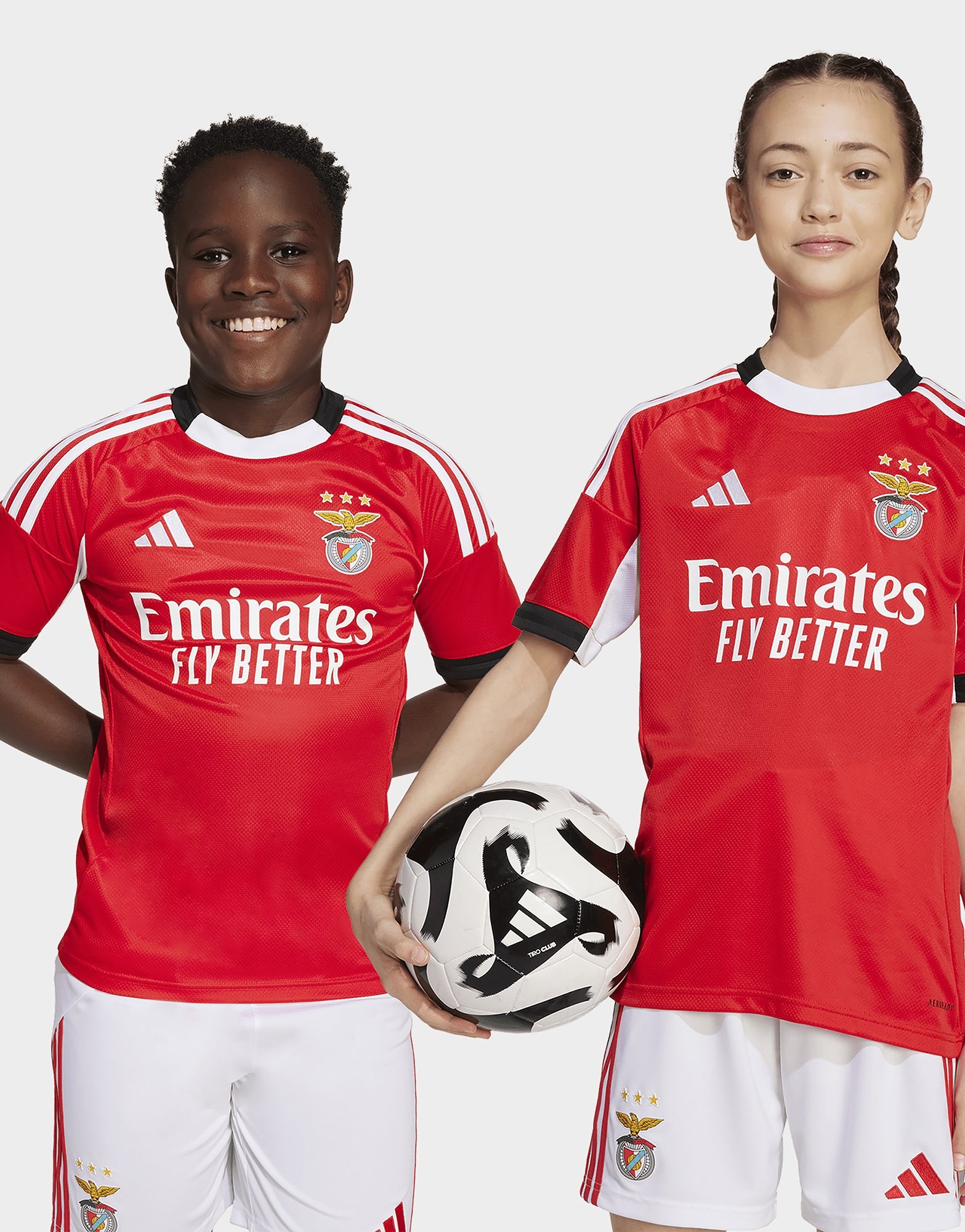 adidas Benfica Lissabon 25/26 Kids Heimtrikot
