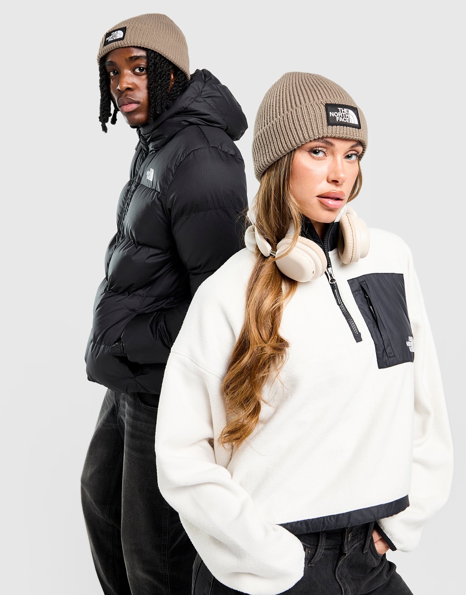 The North Face Box Logo Beanie Mütze