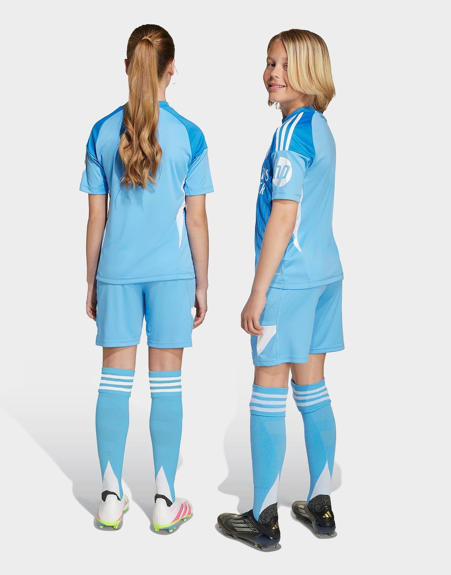 adidas Real Madrid 25/26 Kids Heim-Torwartausrüstung