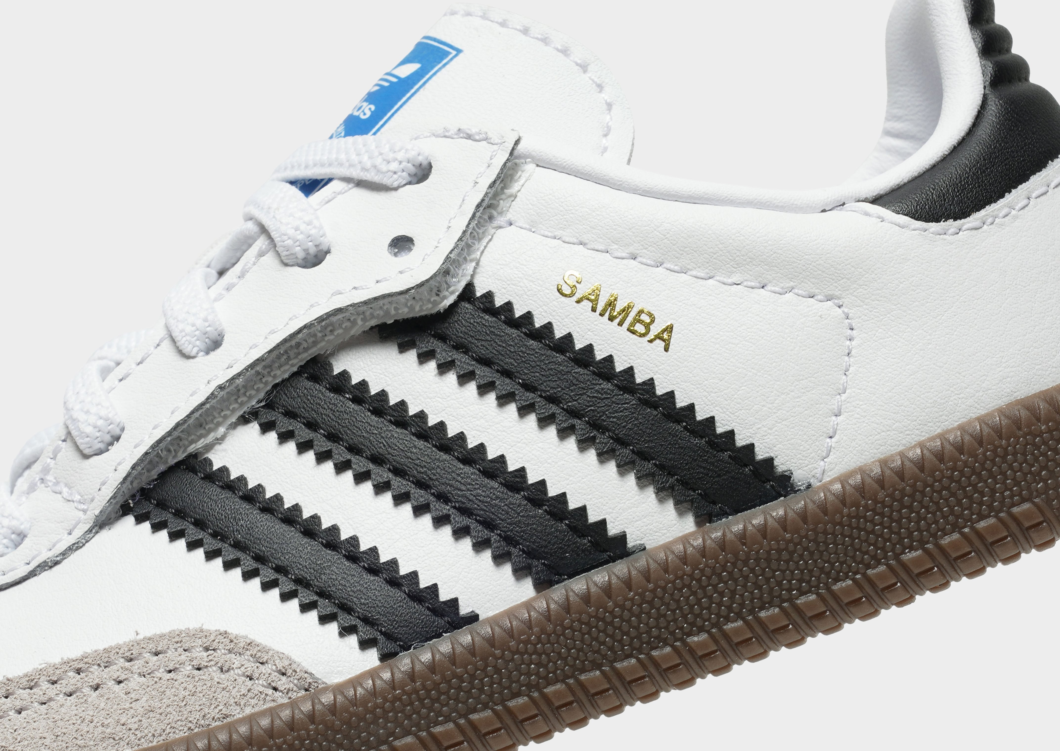 adidas Samba OG Kids Schuh, Komfortverschluss, Elastische Schnürsenkel