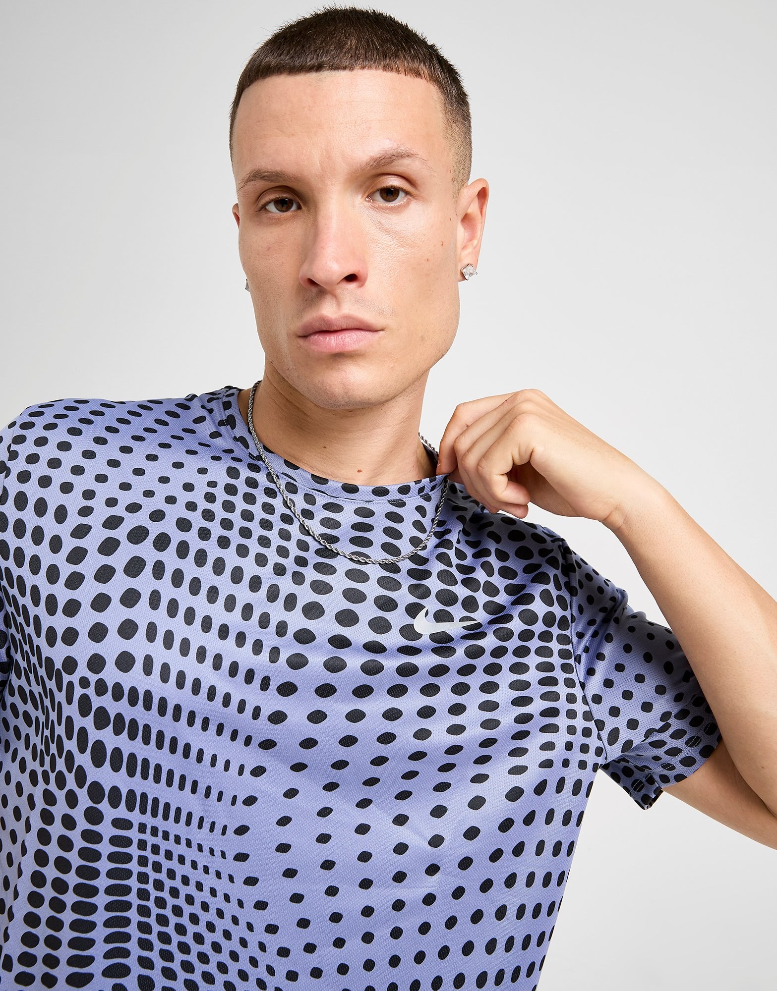 Nike Miler All Over Print T-Shirt