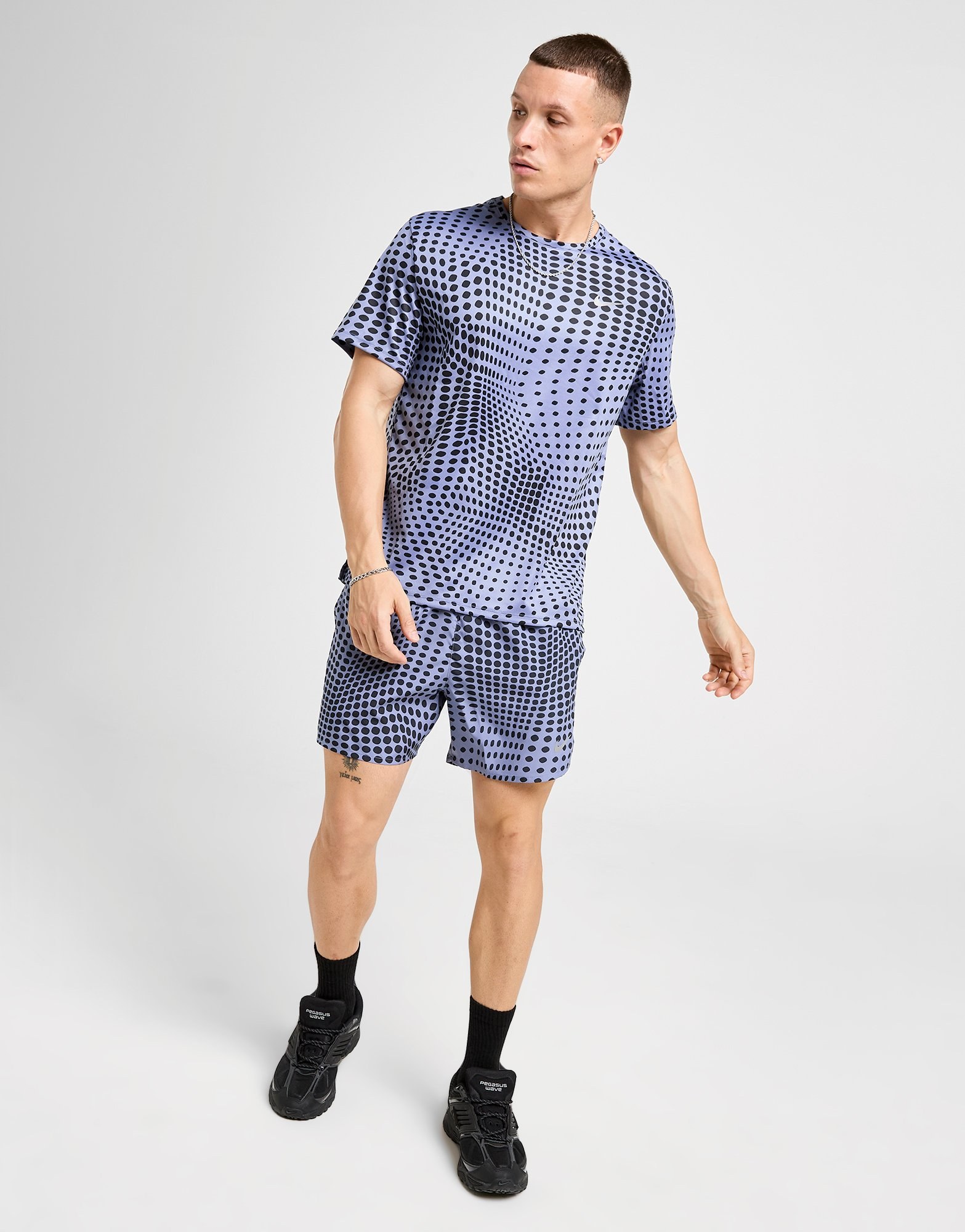 Nike Miler All Over Print T-Shirt