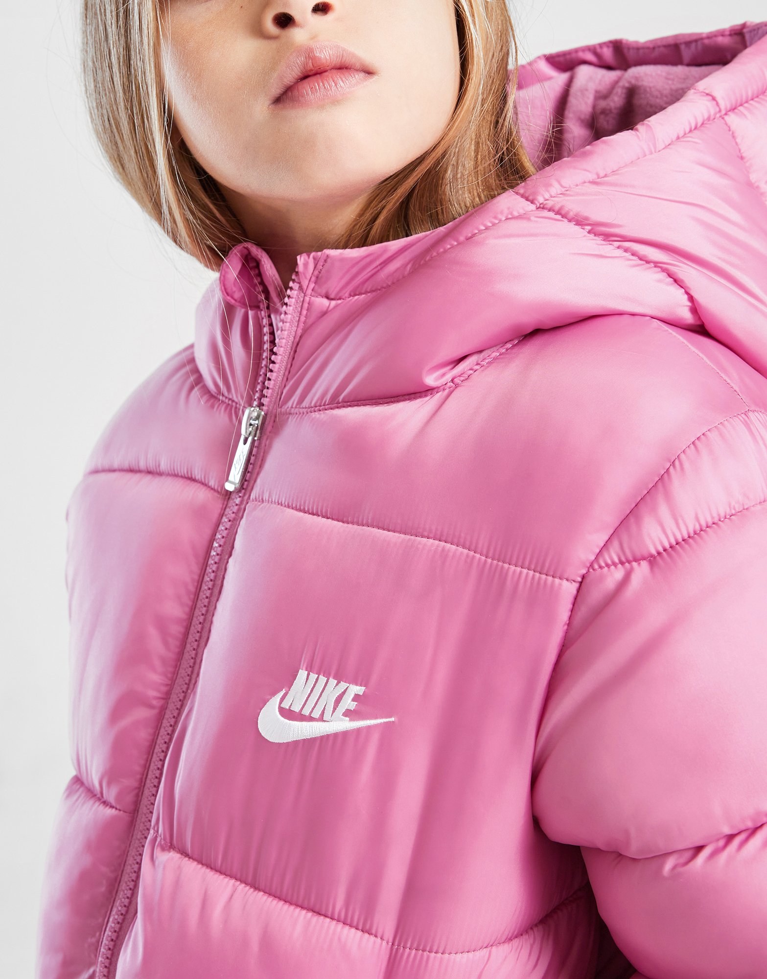 Nike Girls' Wide Baffle Puffer Jacke Kleinkinder
