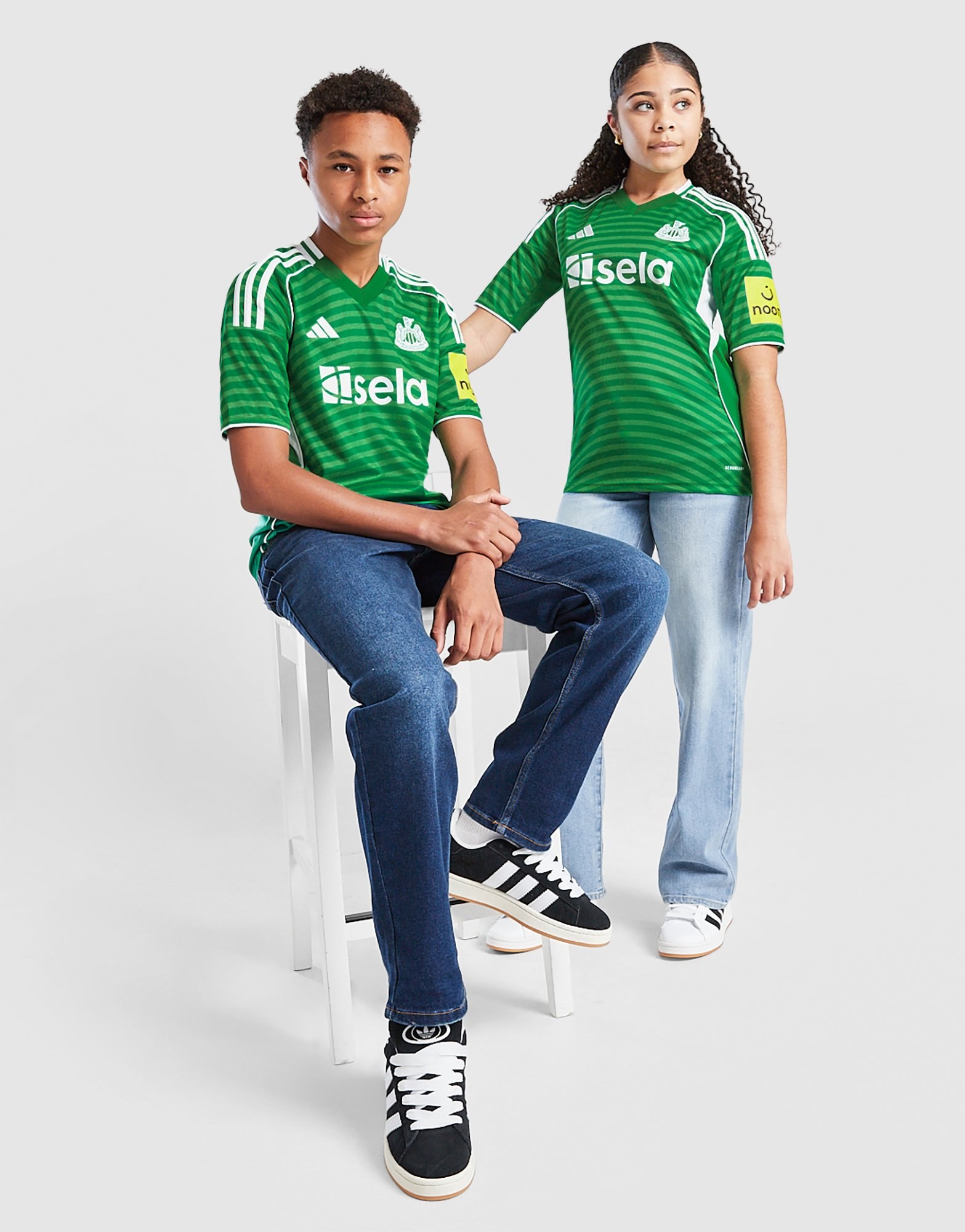 adidas Newcastle United FC 2025/26 Auswärts Shirt Kinder