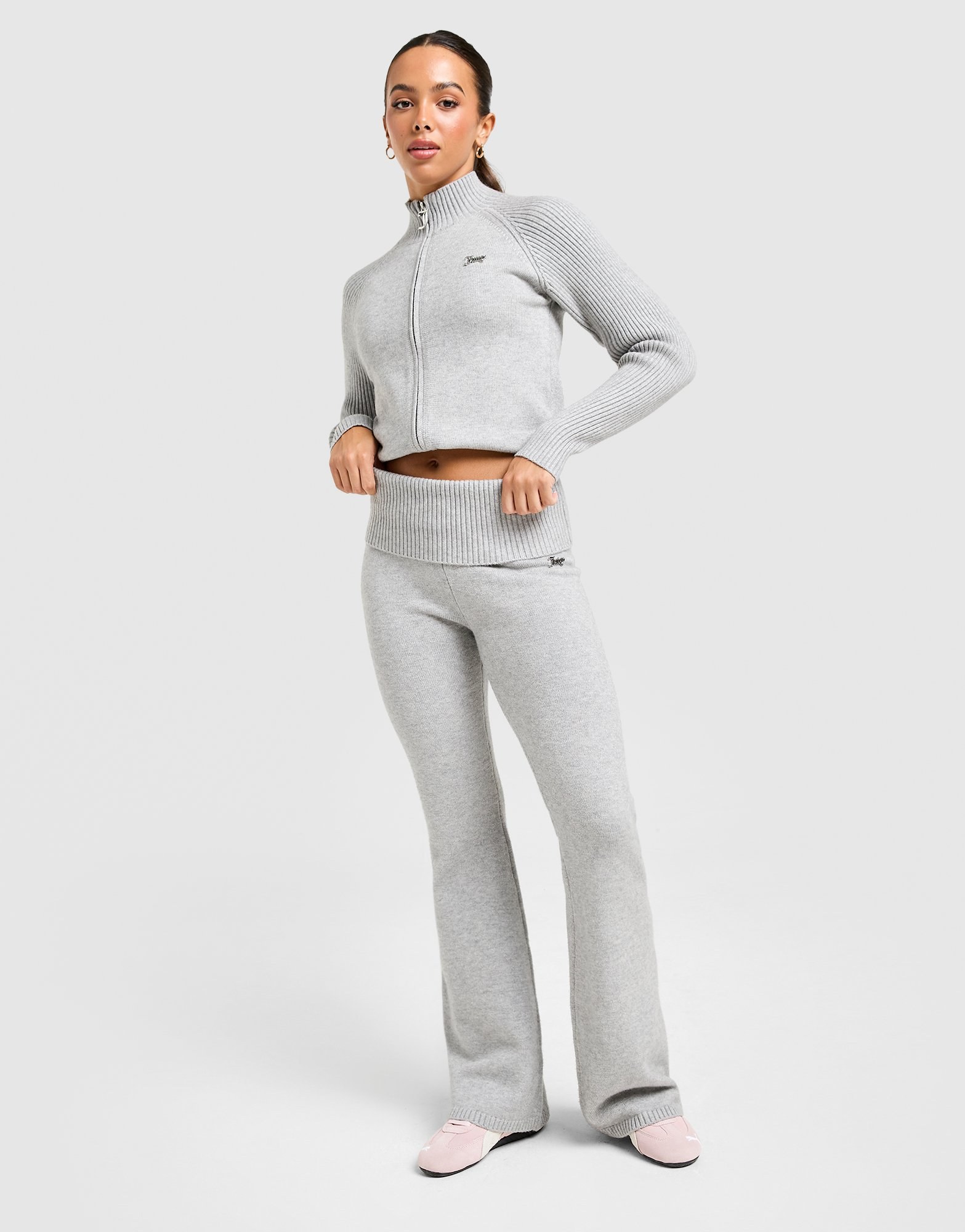 JUICY COUTURE Knit Full Zip Trainingsoberteil Damen