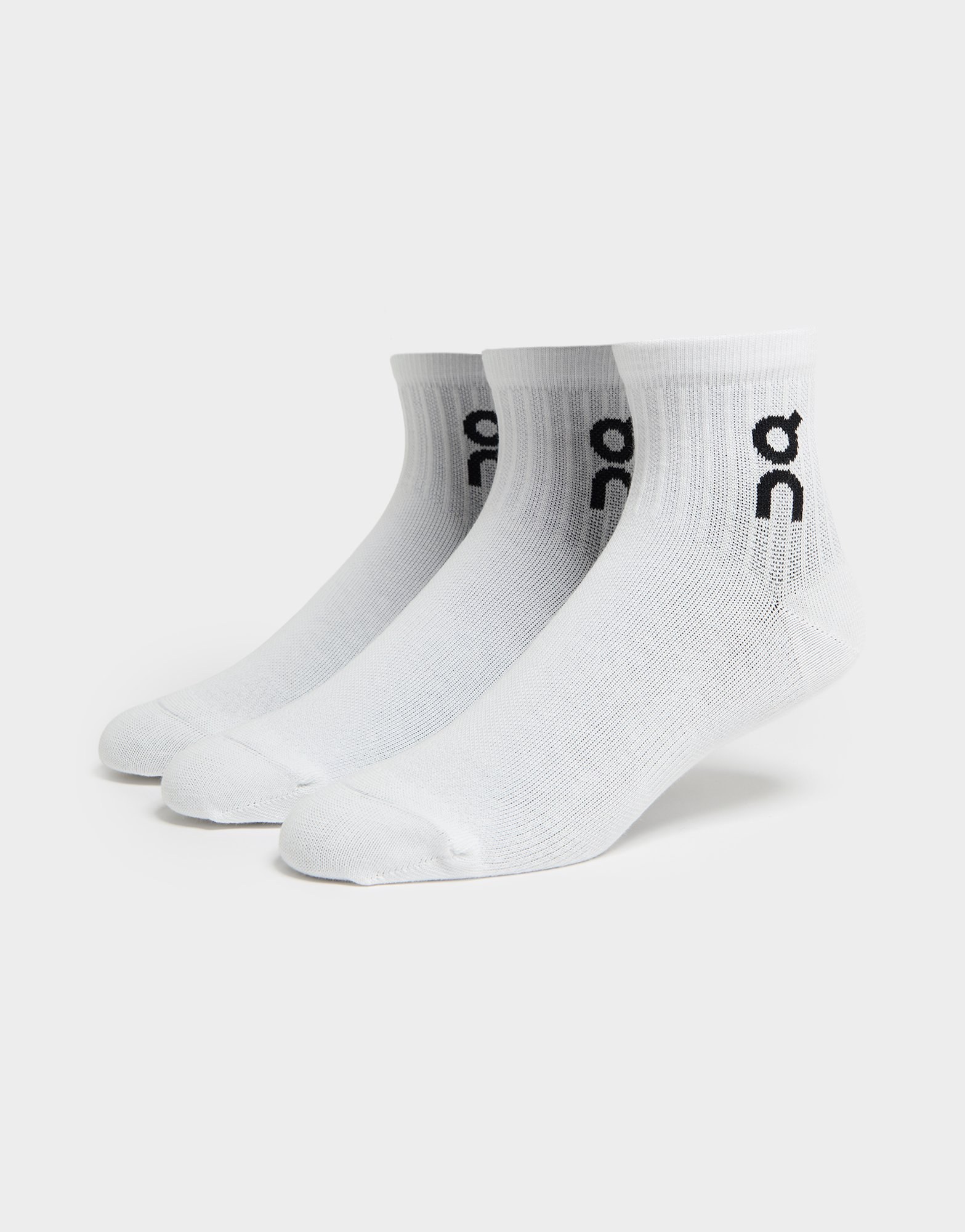 On Running 3er-Pack Mid Socken