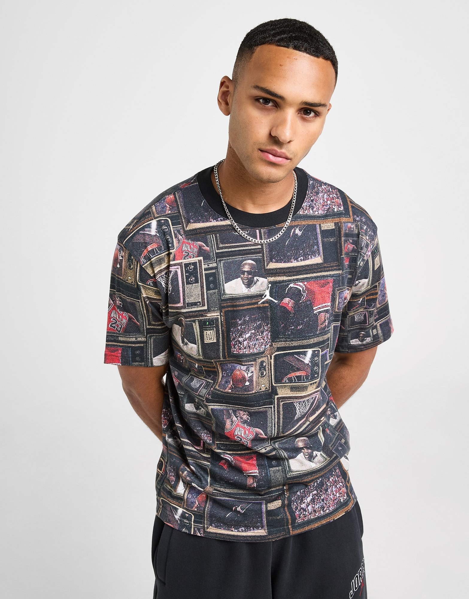 Jordan All Over Print Graphic T-Shirt