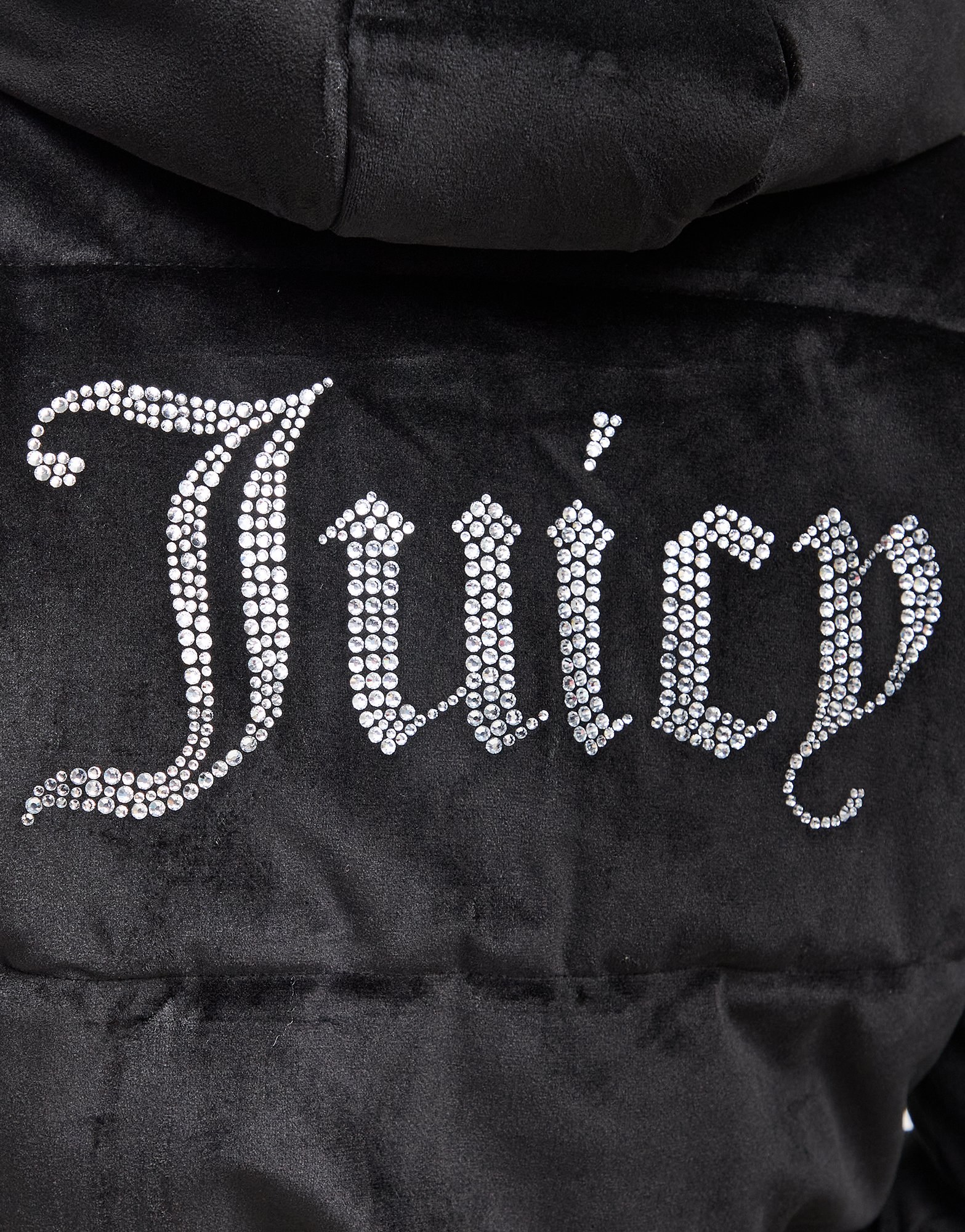 JUICY COUTURE Diamante Velour Padded Jacke